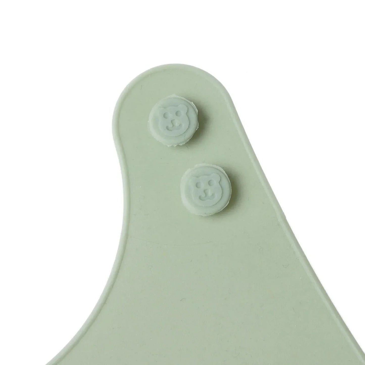 baby plus Silicone Bib - Green - mezetto ebebek ebebek
