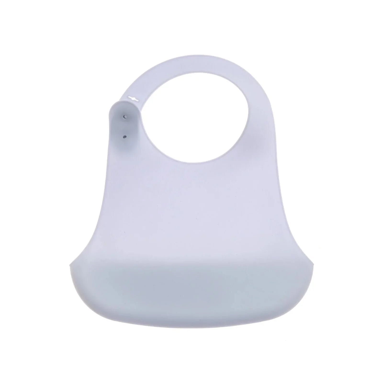 baby plus Silicone Bib - Powder Blue - mezetto ebebek ebebek
