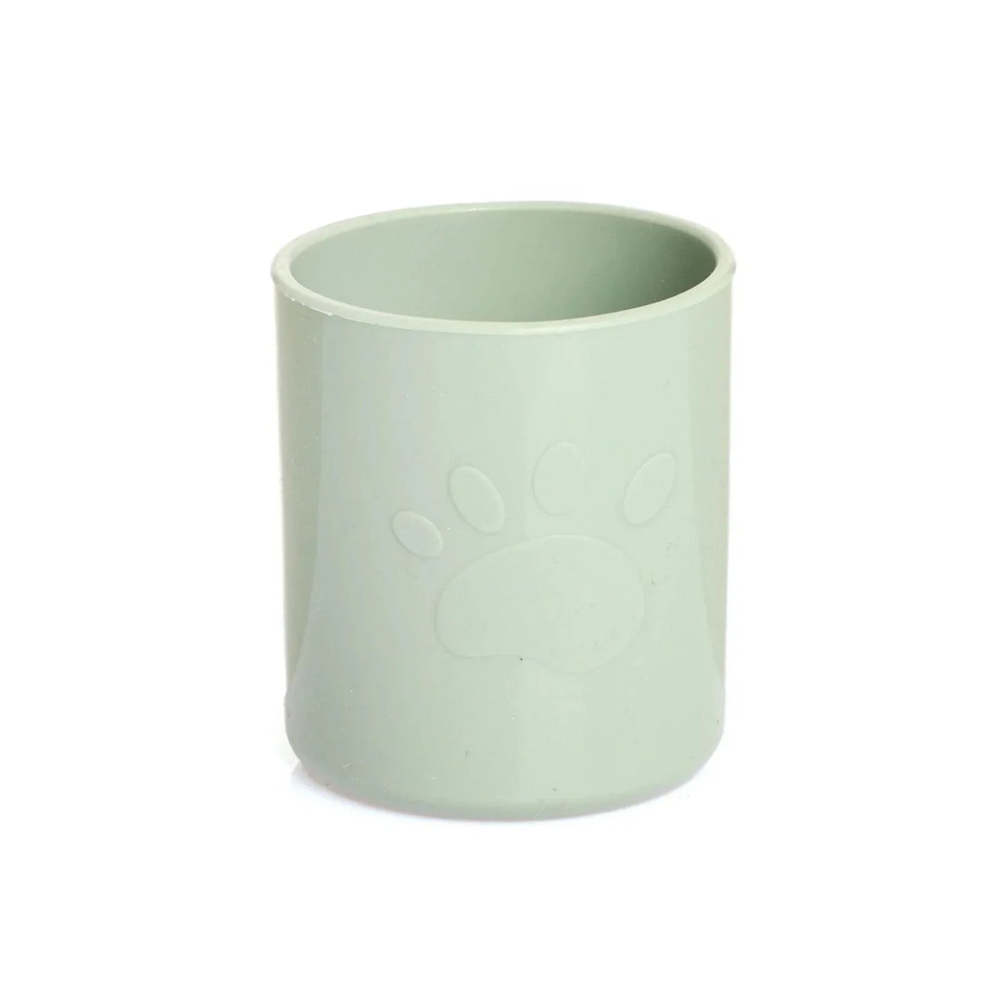baby plus Silicone Open Training Cup 120ml - Green - mezetto ebebek ebebek