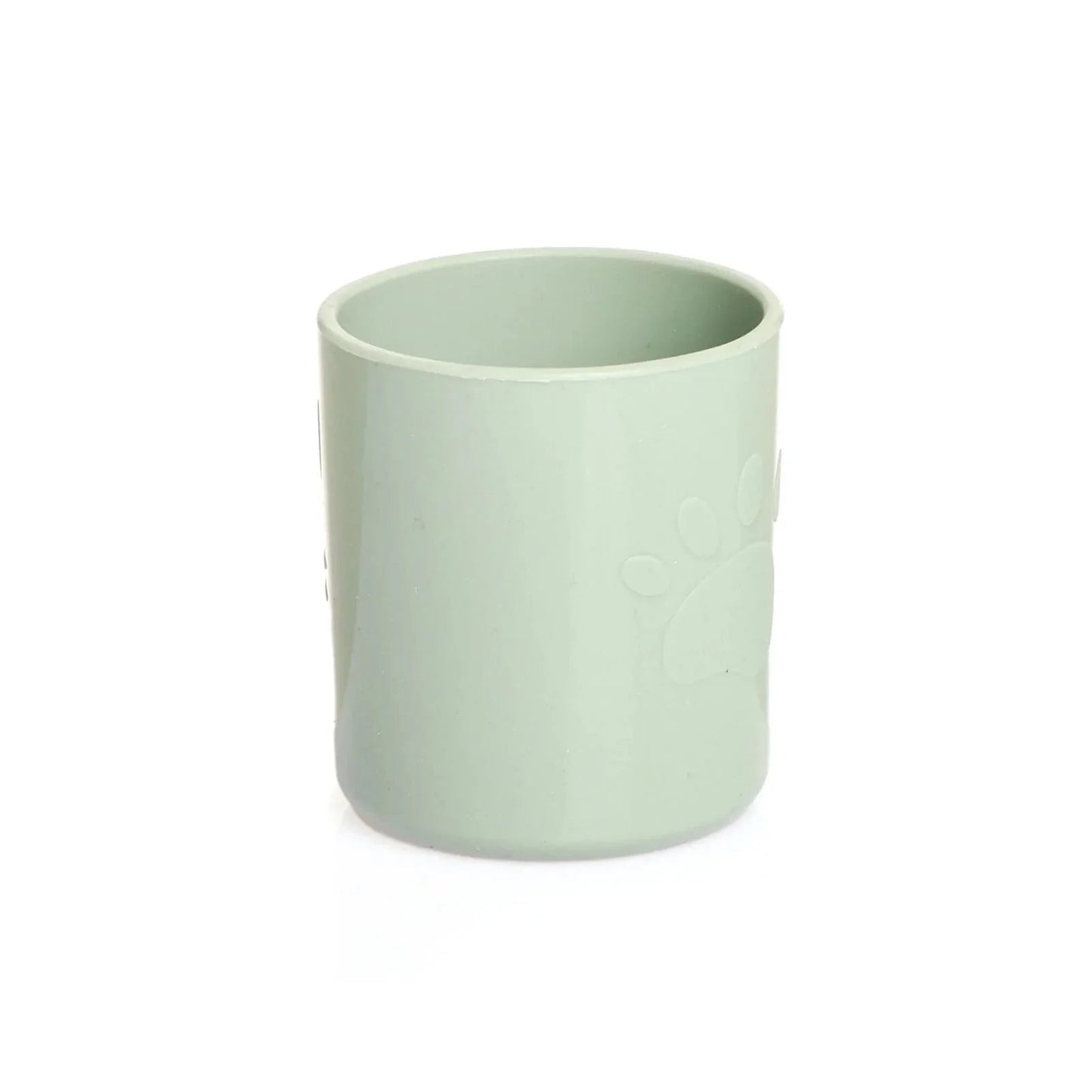 baby plus Silicone Open Training Cup 120ml - Green - mezetto ebebek ebebek