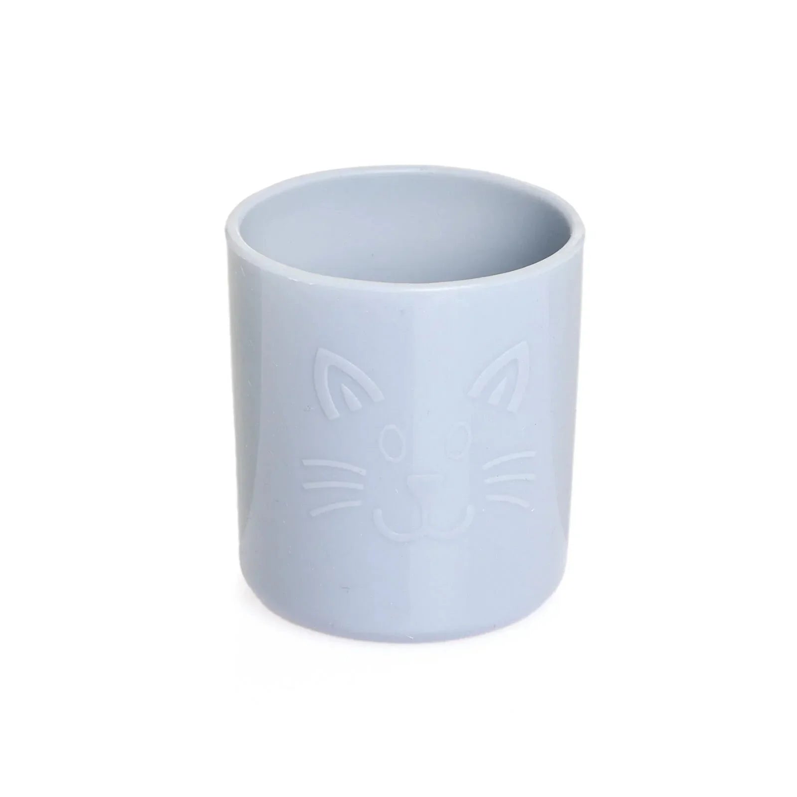 baby plus Silicone Open Training Cup 120ml - Powder Blue - mezetto ebebek ebebek