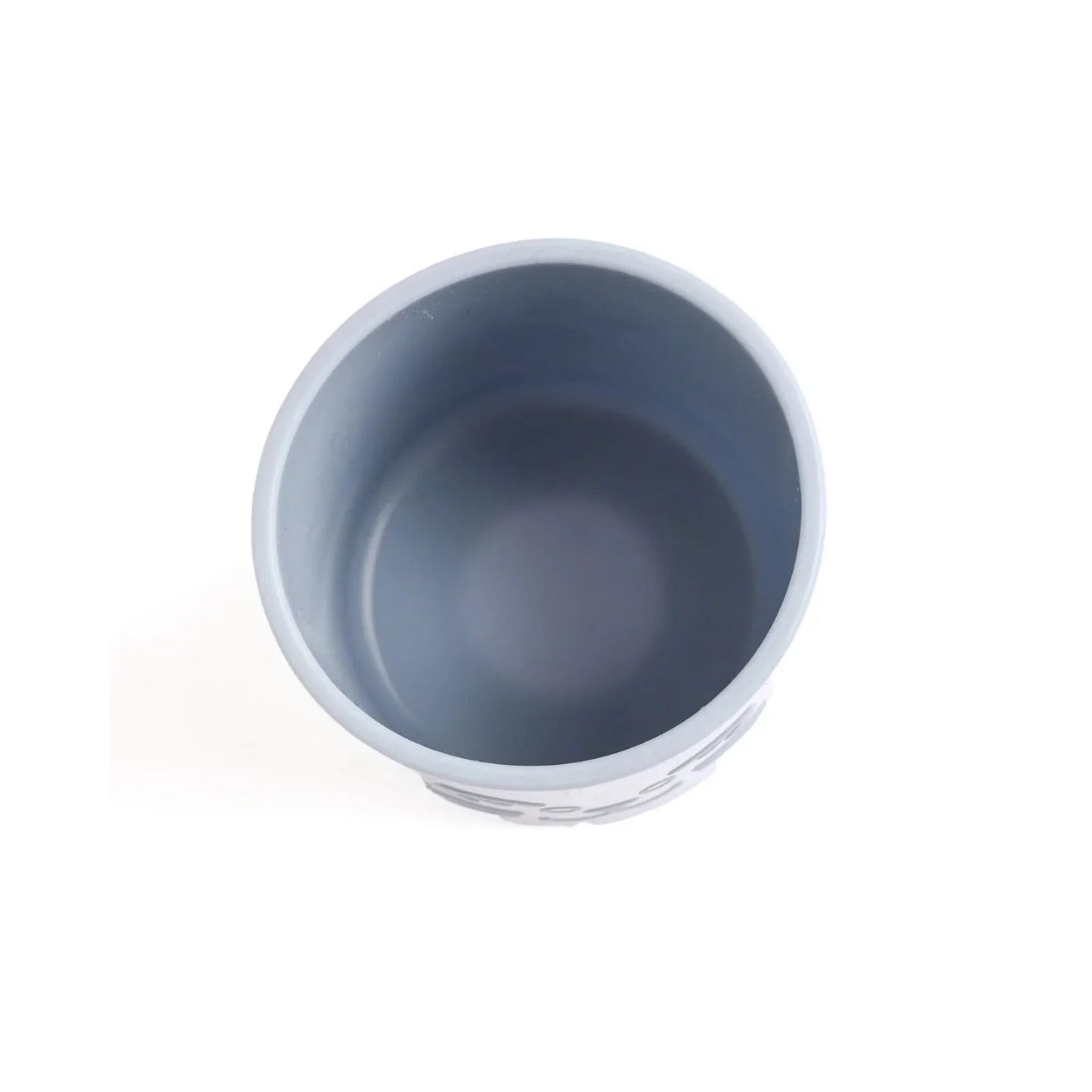 baby plus Silicone Open Training Cup 120ml - Powder Blue - mezetto ebebek ebebek