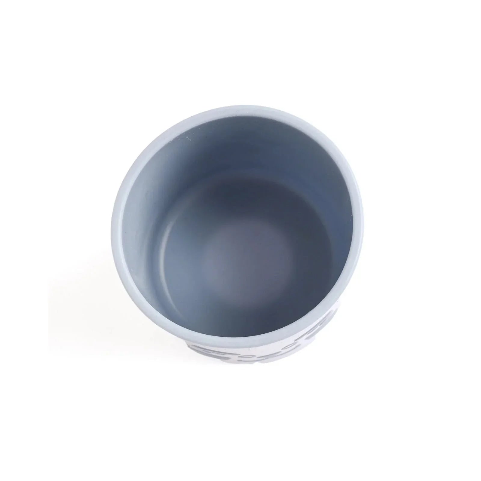 baby plus Silicone Open Training Cup 120ml - Powder Blue - mezetto ebebek ebebek