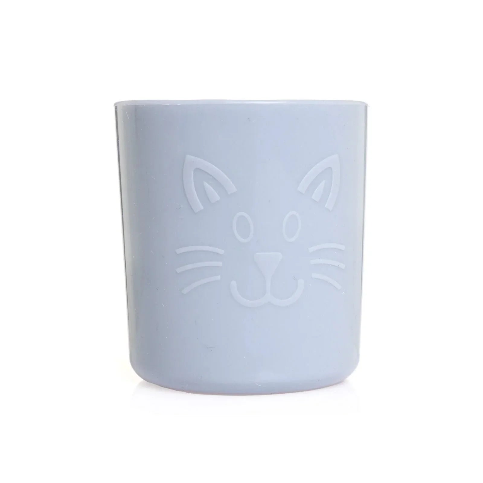 baby plus Silicone Open Training Cup 120ml - Powder Blue - mezetto ebebek ebebek