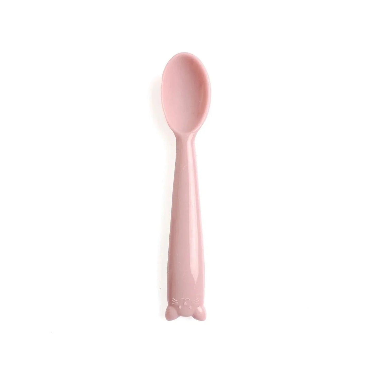 baby plus Silicone Spoon - Lilac - mezetto ebebek ebebek