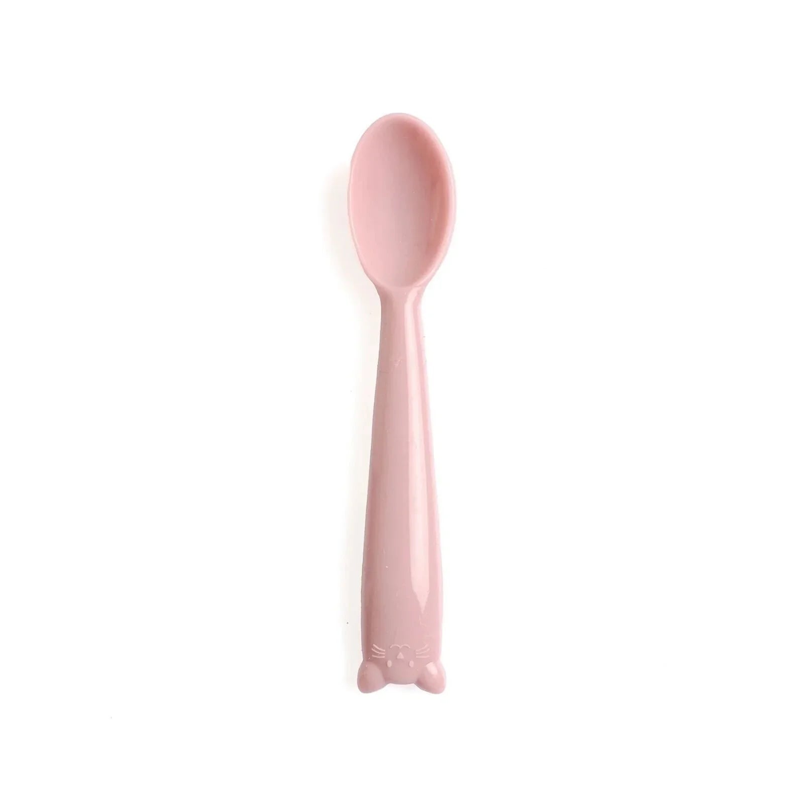 baby plus Silicone Spoon - Lilac - mezetto ebebek ebebek