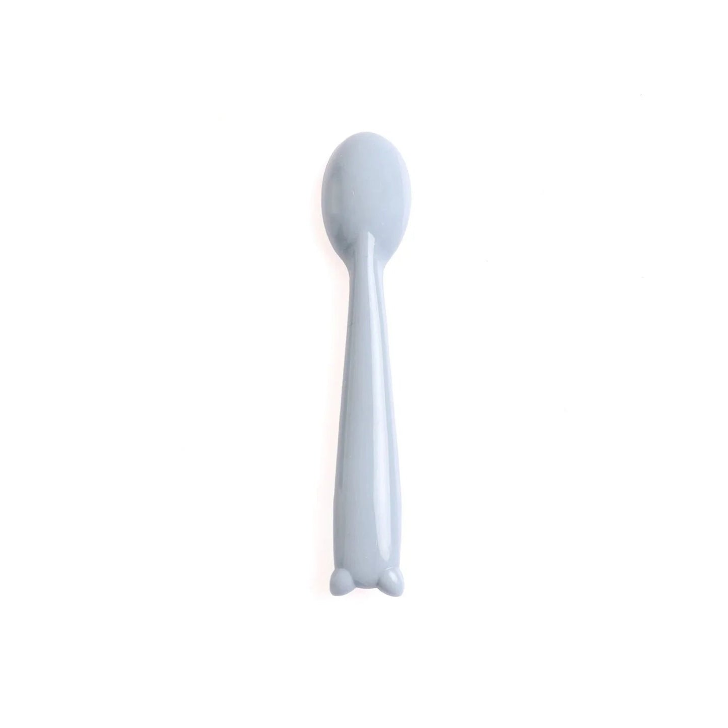 baby plus Silicone Spoon - Powder Blue - mezetto ebebek ebebek
