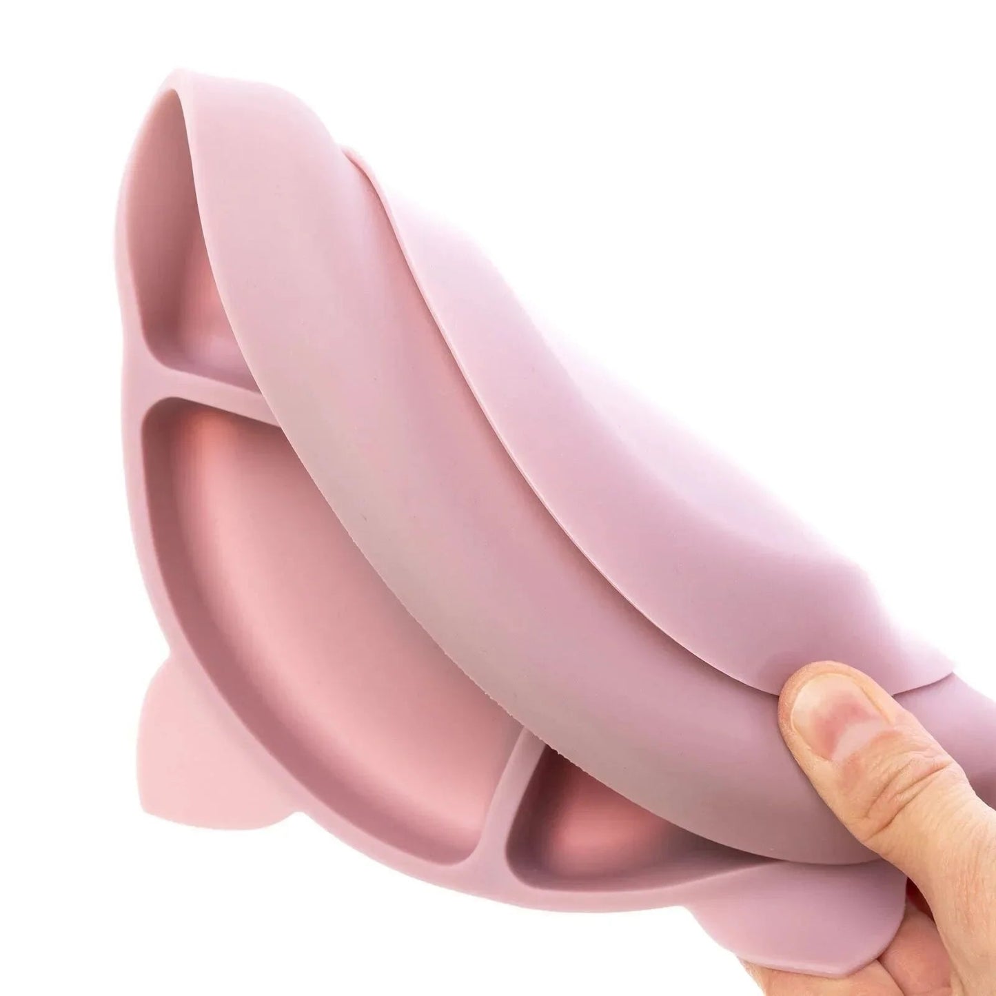 baby plus Silicone Suction Plate - Lilac - mezetto ebebek ebebek