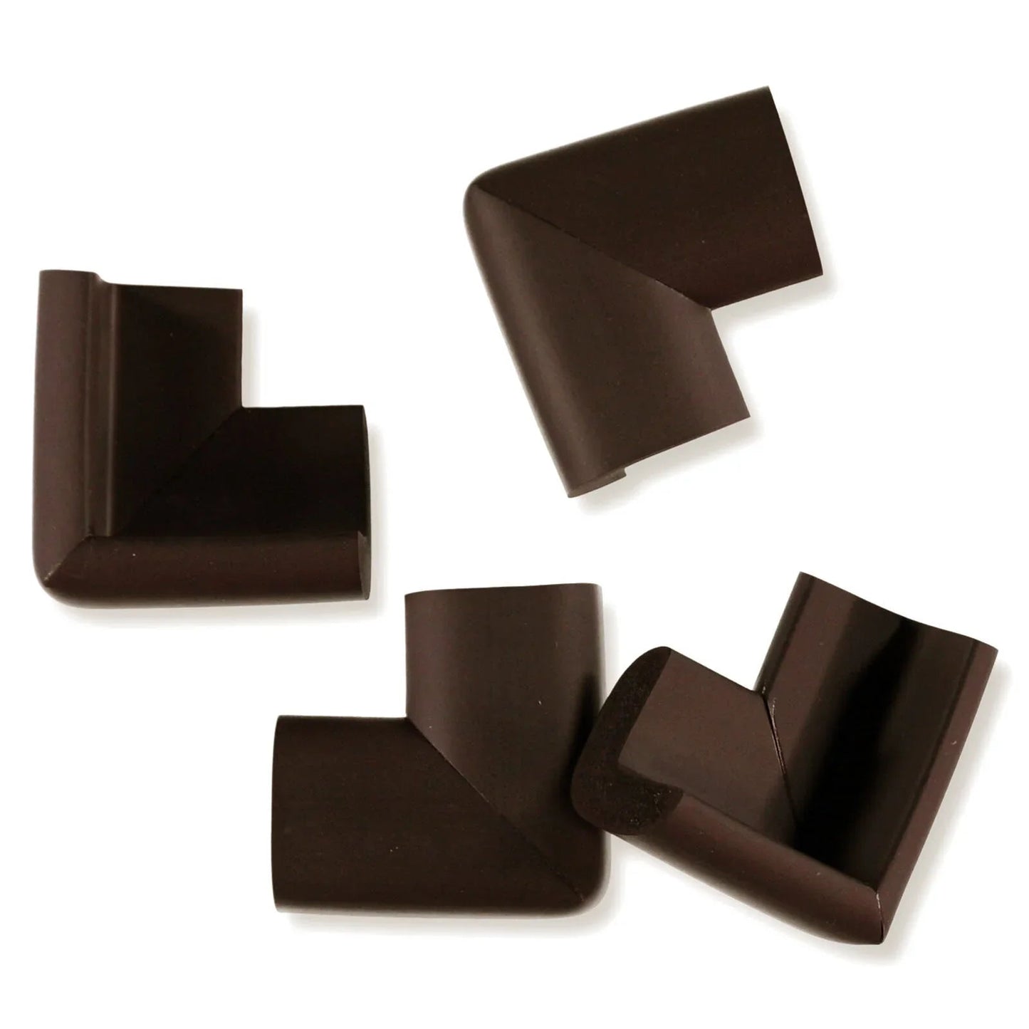 baby plus Soft Corner Protector Pack of 4 - Brown - mezetto ebebek ebebek