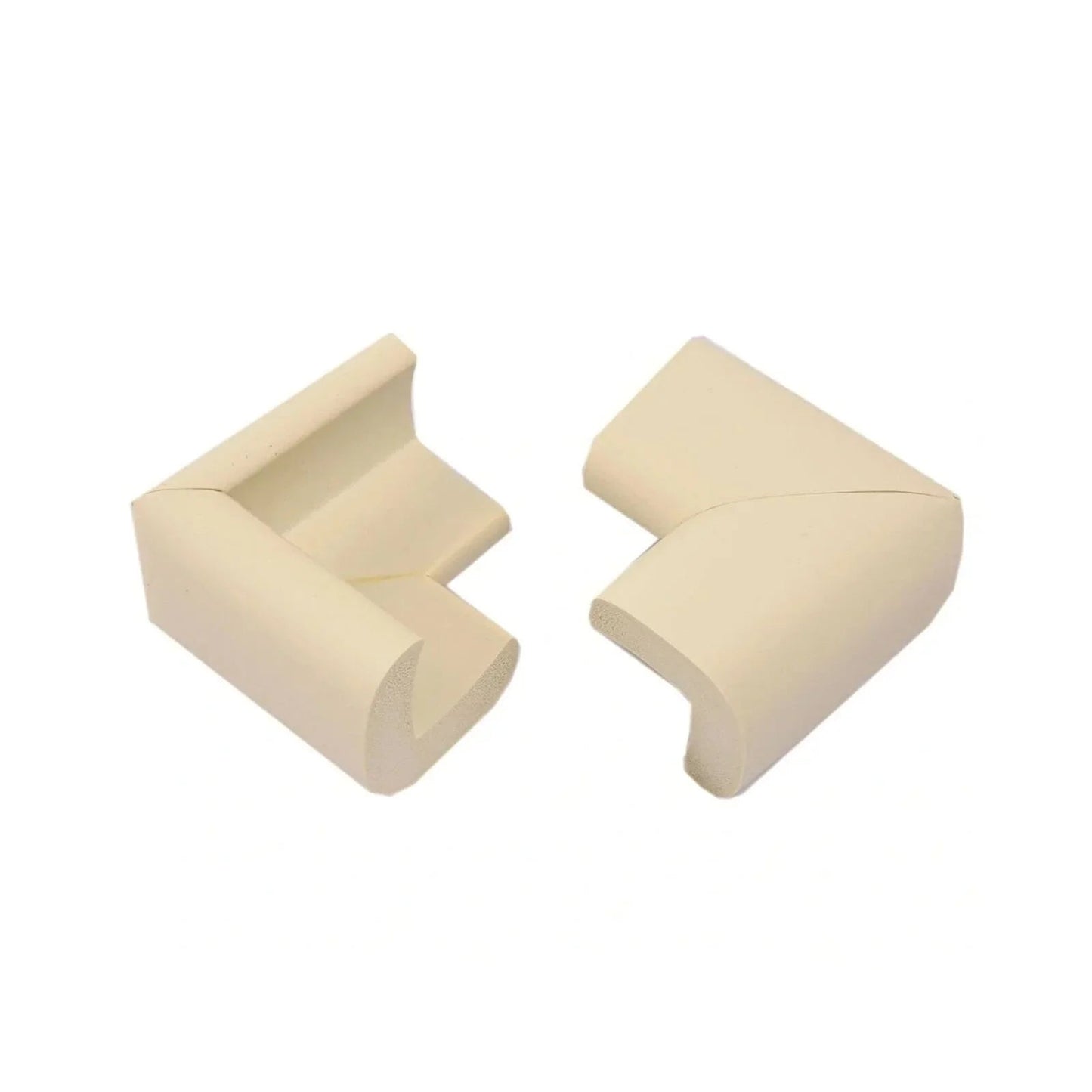 baby plus Soft Corner Protector Pack of 4 - White - mezetto ebebek ebebek
