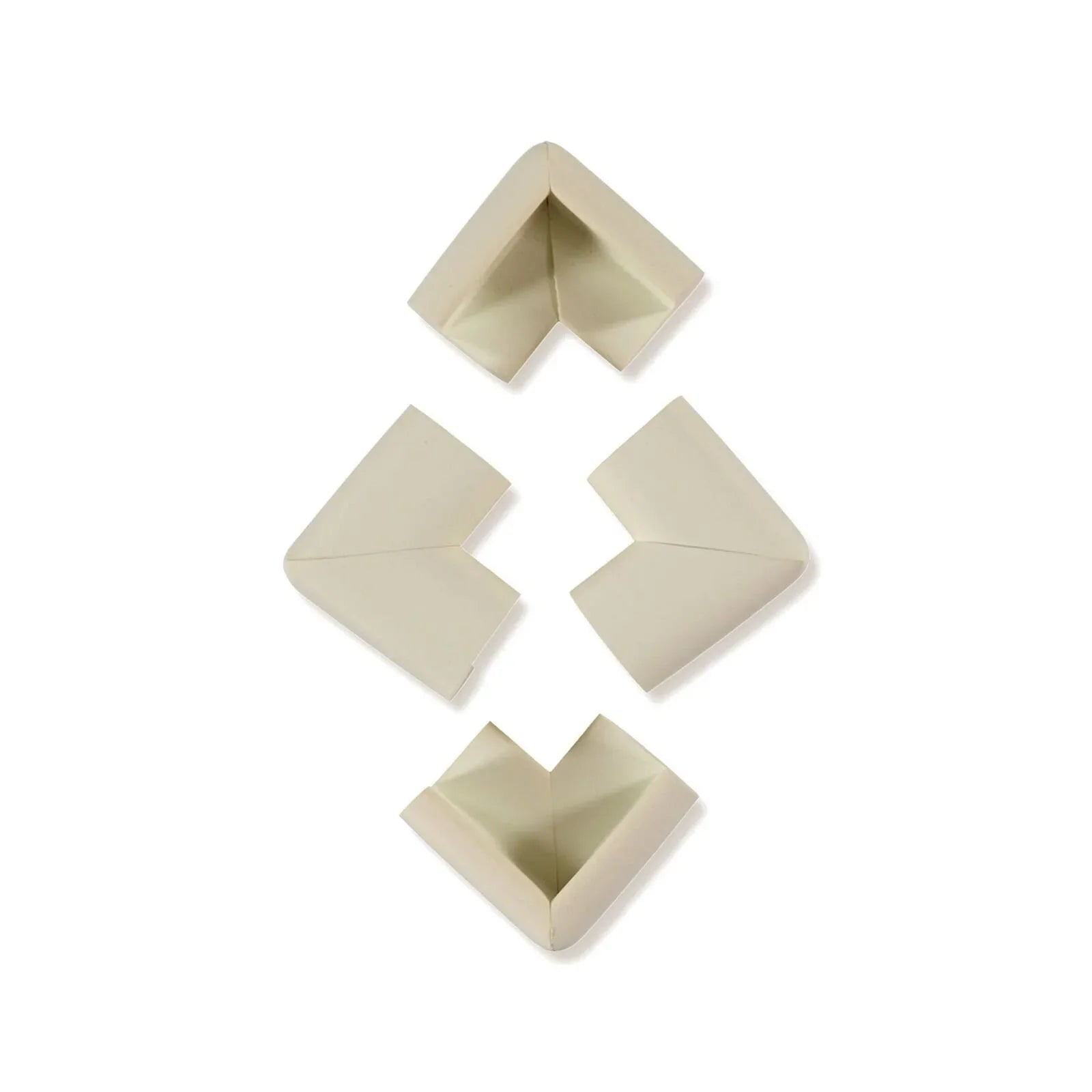 baby plus Soft Corner Protector Pack of 4 - White - mezetto ebebek ebebek
