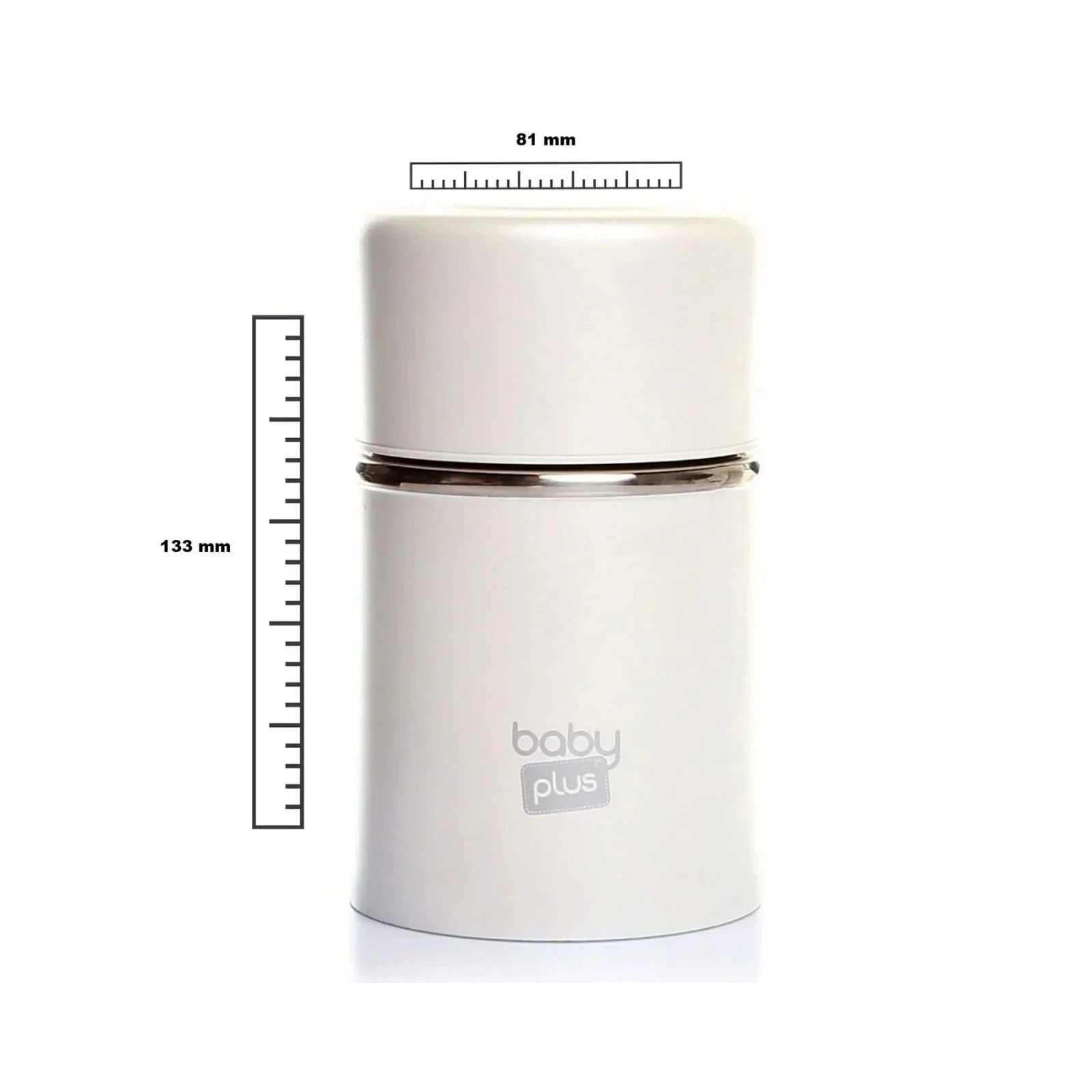 baby plus Stainless Steel Baby Food Storage Thermos 260ml - mezetto ebebek ebebek