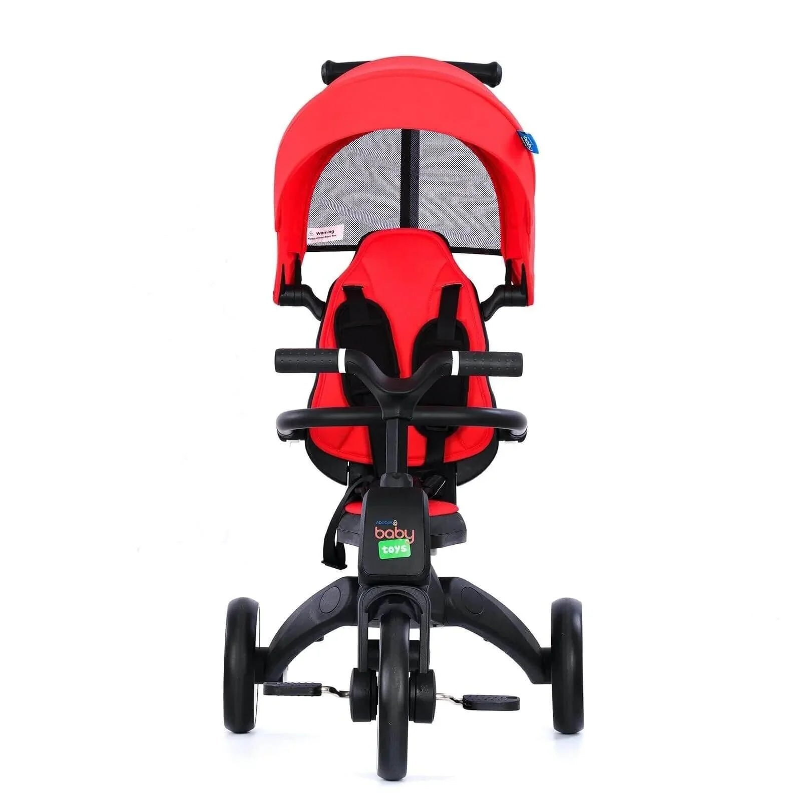 baby toys 3 in 1 Panda Foldable Trike Tricycles - mezetto