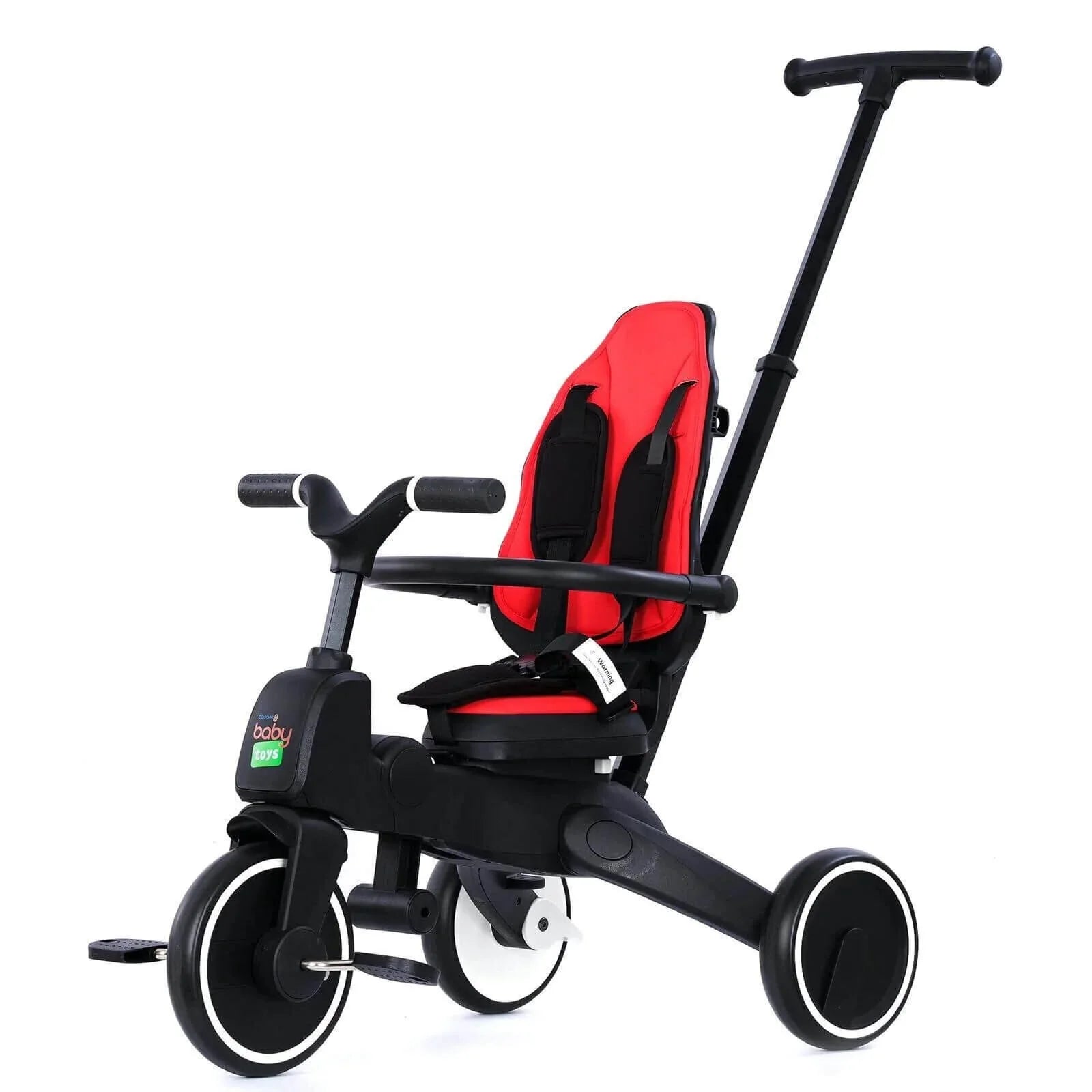 baby toys 3 in 1 Panda Foldable Trike Tricycles - mezetto