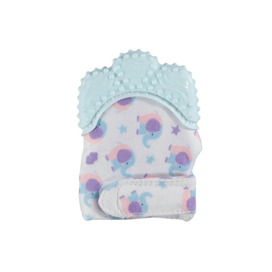 baby toys Baby Teething Mittens Green - mezetto