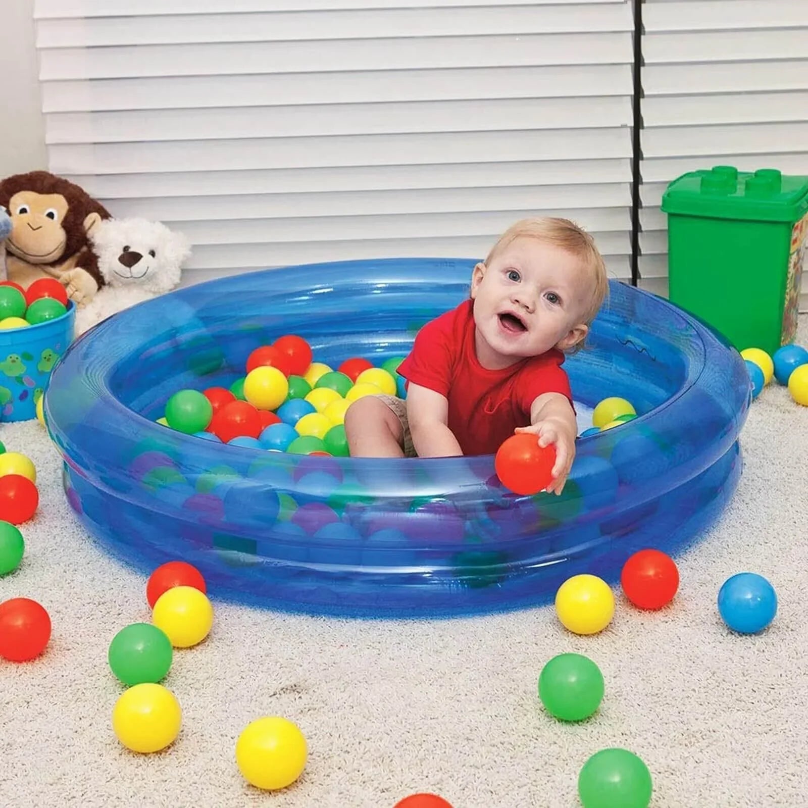 baby toys Colorful Party Play Balls 100 pcs 6cm - mezetto ebebek ebebek