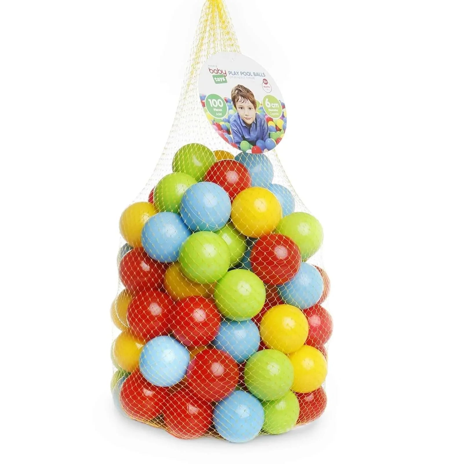 baby toys Colorful Party Play Balls 100 pcs 6cm - mezetto ebebek ebebek
