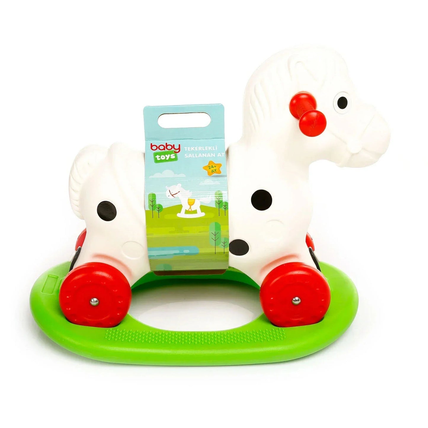 baby toys Rocking Horse with Wheels - mezetto
