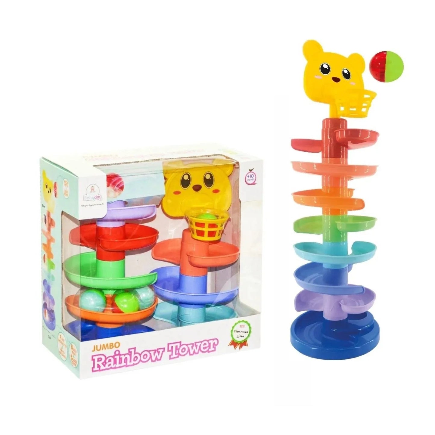 Babycim Jumbo Rainbow Tower - mezetto ebebek ebebek