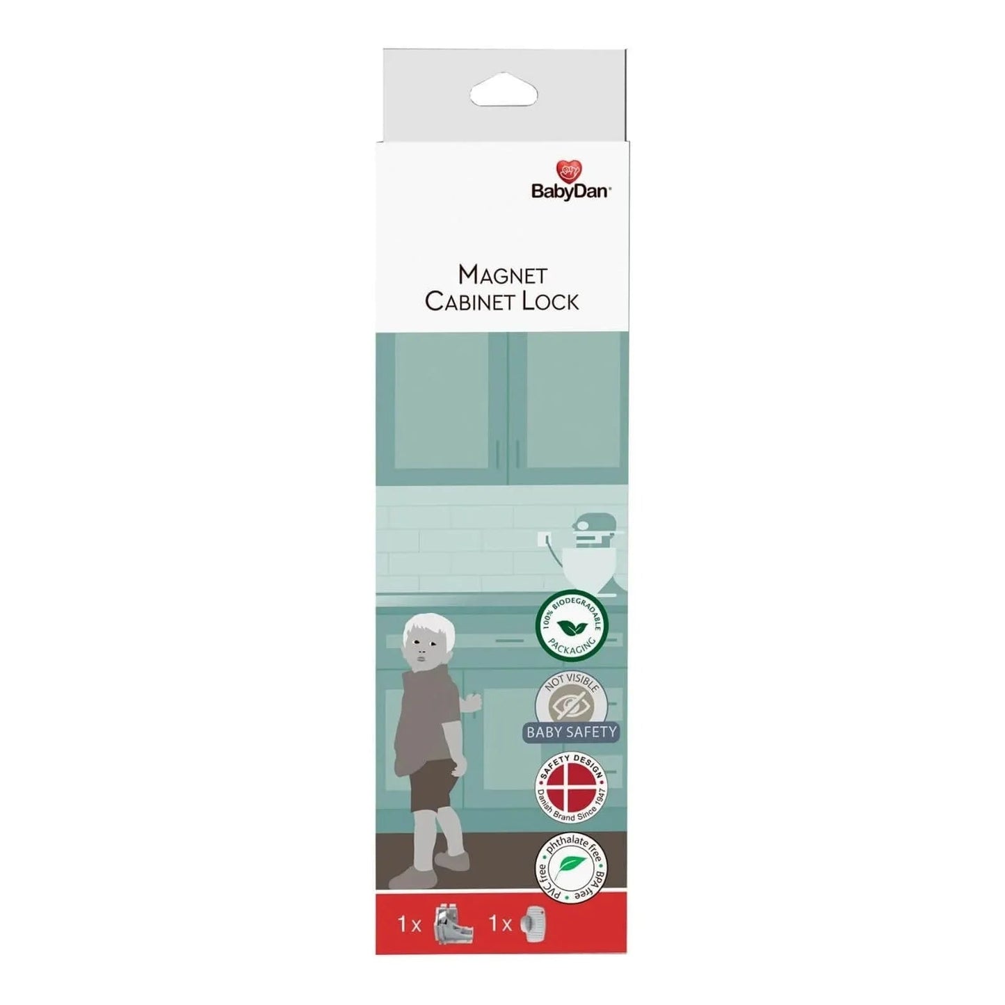 BabyDan Magnetic Lock - mezetto ebebek ebebek