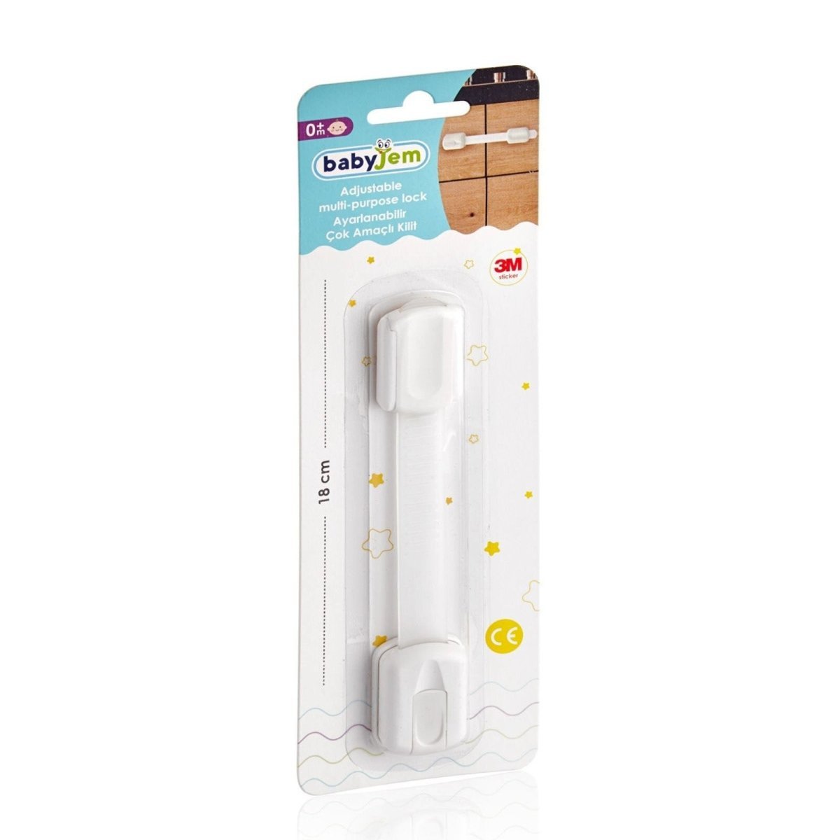 Babyjem Adjustable Multi - Purpose Safety Lock - mezetto ebebek ebebek