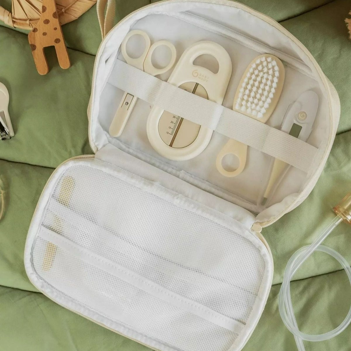 Babymoov Baby Grooming Set - Sand - mezetto ebebek ebebek
