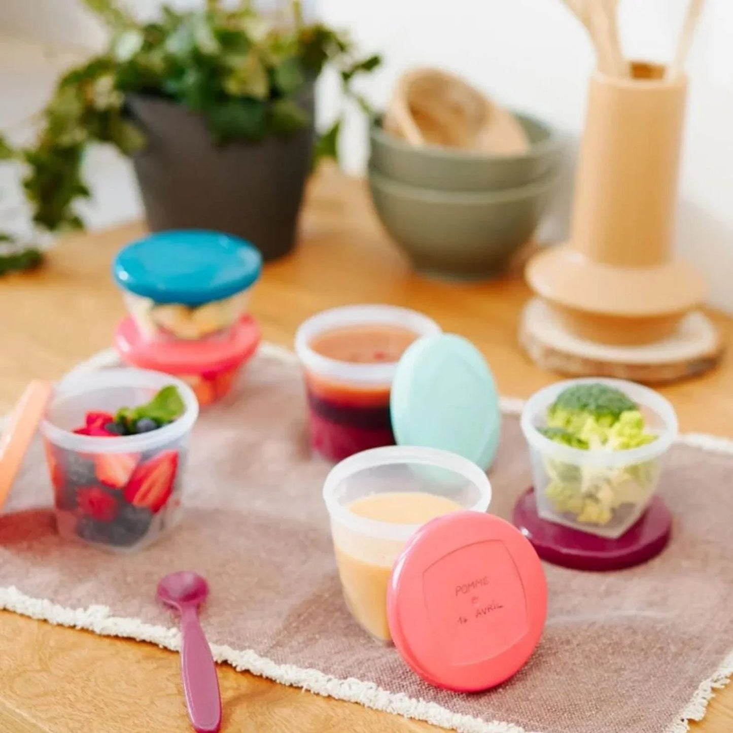 Babymoov Babybols Food Storage Multiset - mezetto ebebek ebebek