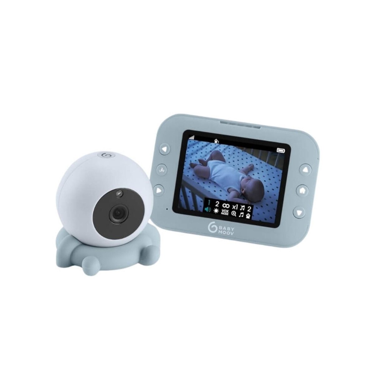 Babymoov Babyphone Yoo Roll Twin Bundle - 2 Camera - mezetto ebebek ebebek