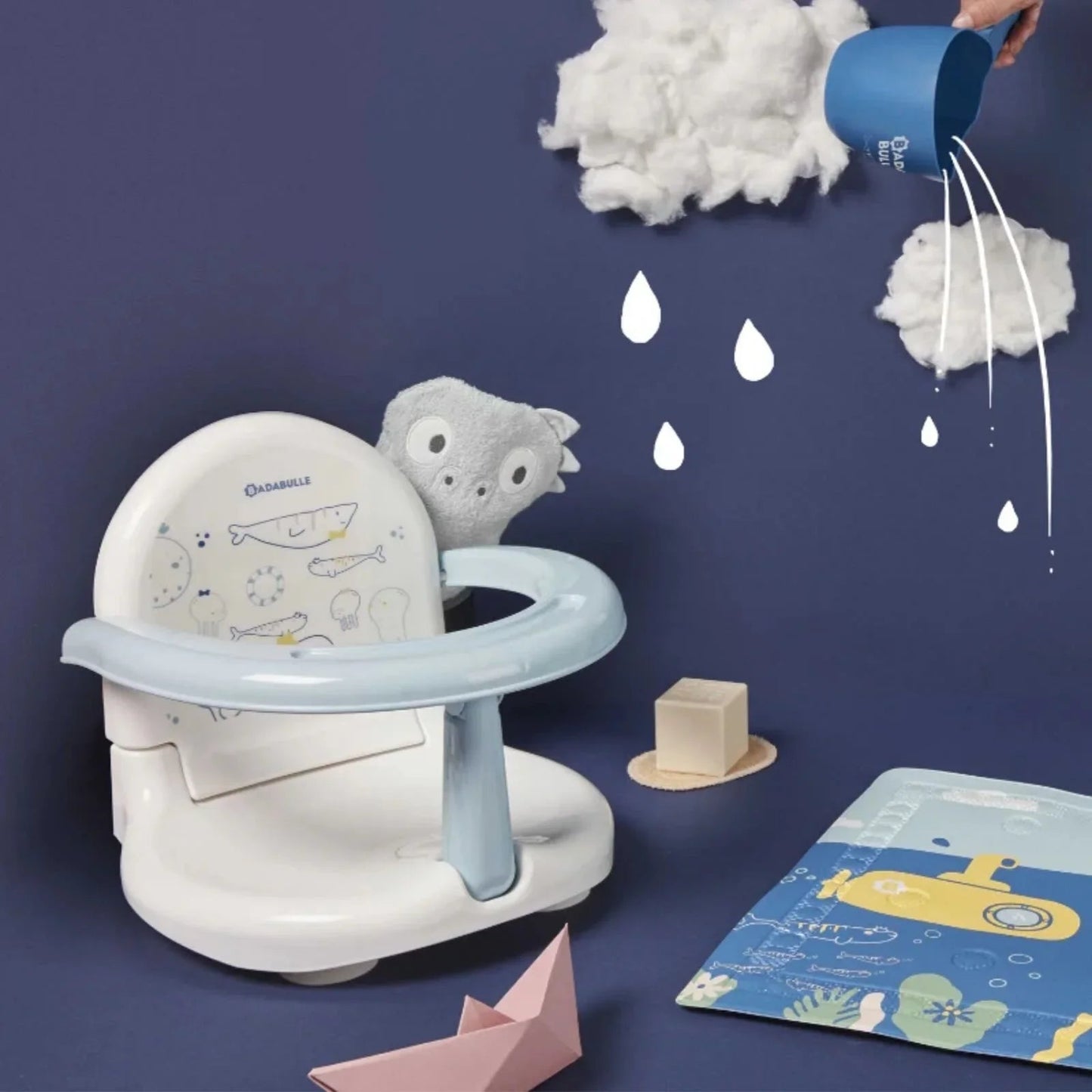 Babymoov Badabulle Foldable Bath Seat - mezetto ebebek ebebek