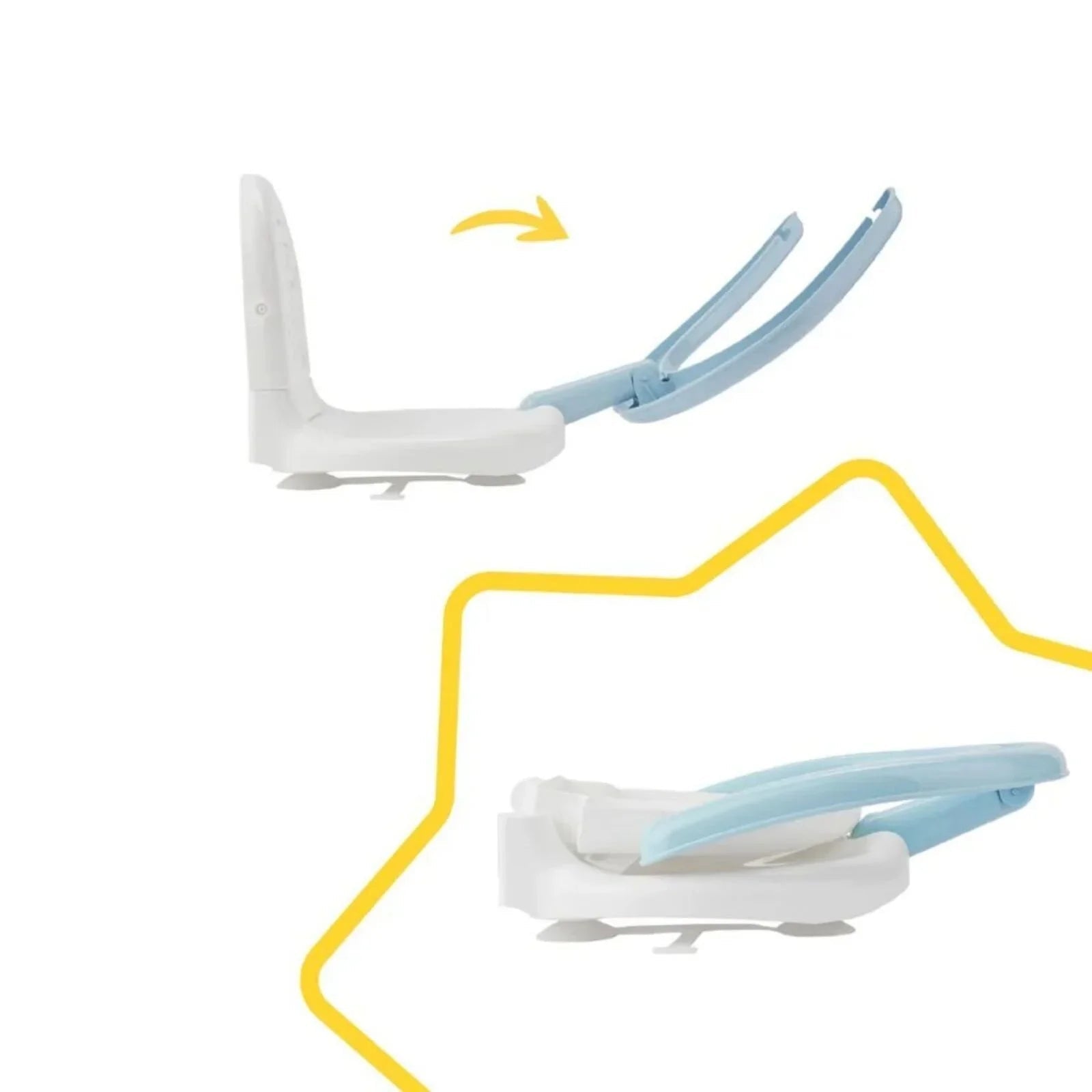 Babymoov Badabulle Foldable Bath Seat - mezetto ebebek ebebek