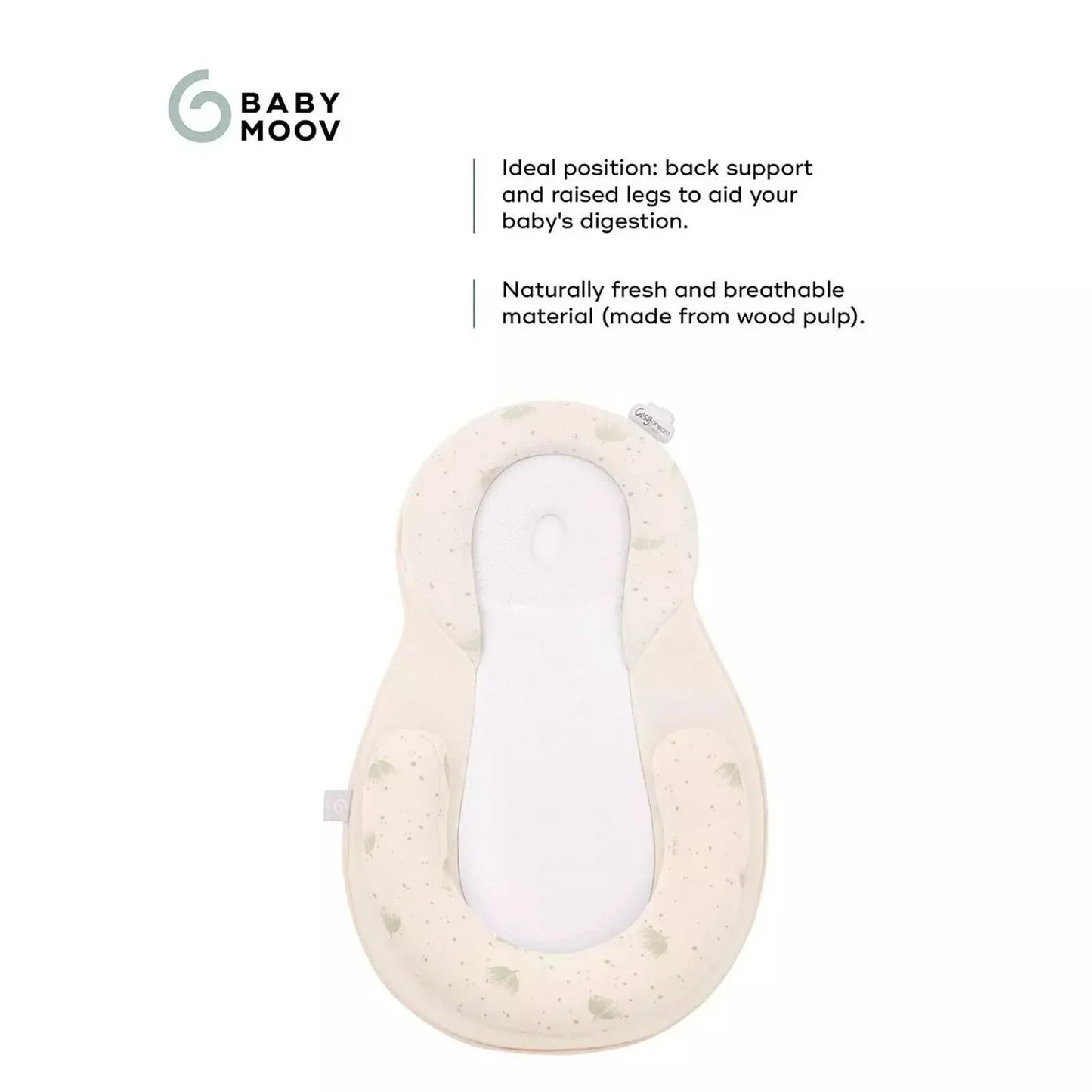 Babymoov Cosydream Fresh Newborn Lounger - White - mezetto ebebek ebebek
