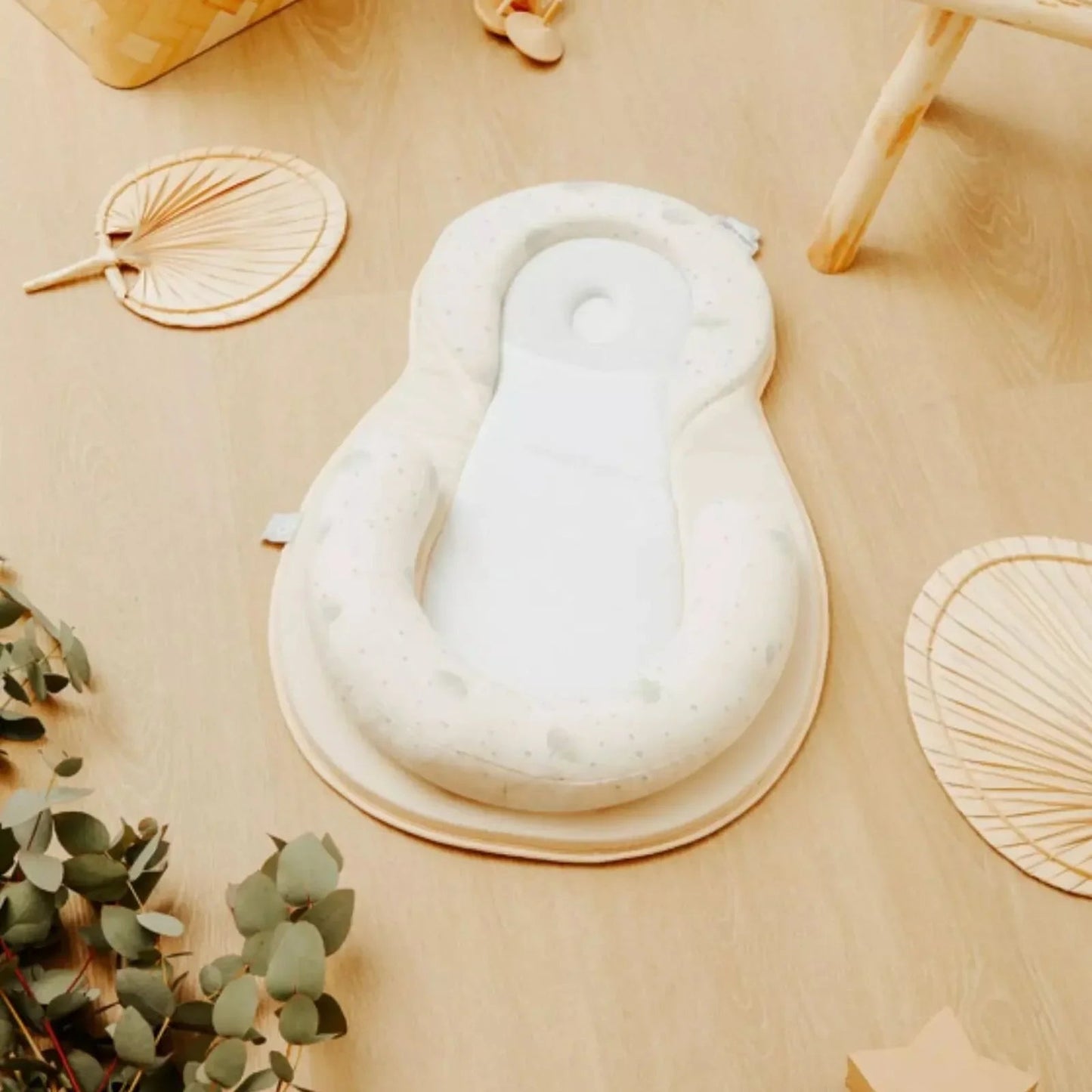 Babymoov Cosydream Fresh Newborn Lounger - White - mezetto ebebek ebebek
