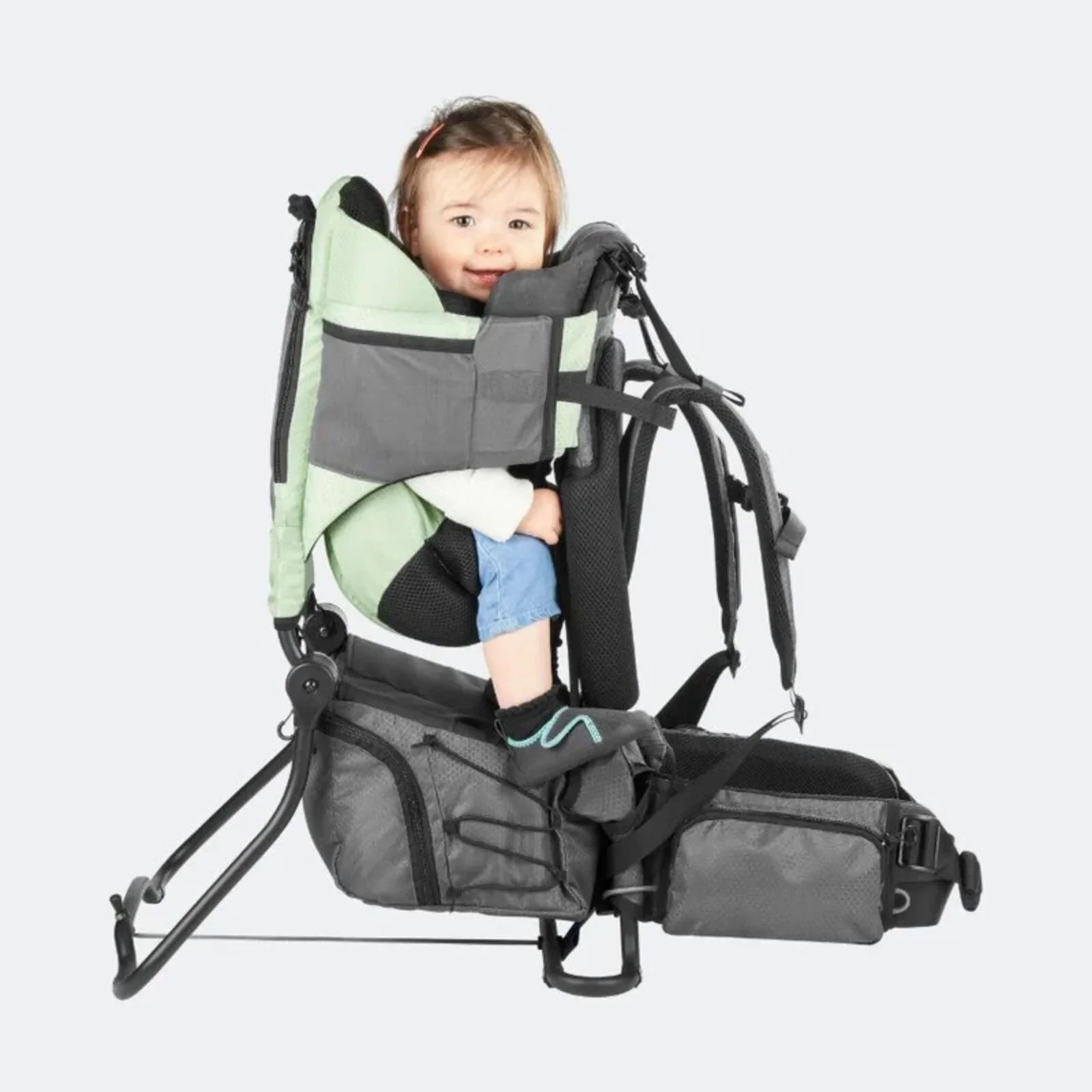 Babymoov Moov & Hike Baby Carrier - Sage Green - mezetto ebebek ebebek