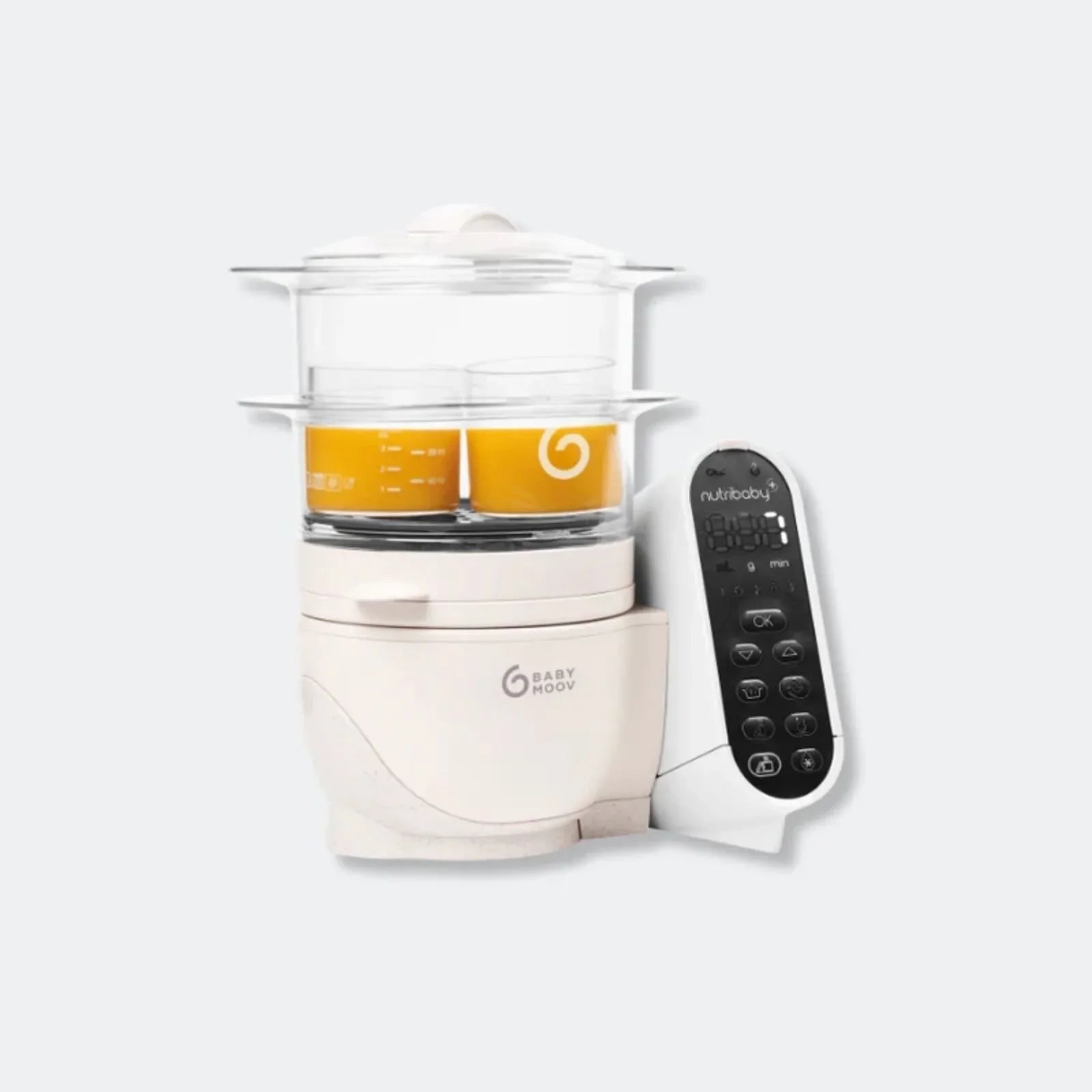 Babymoov Nutribaby (+) 6 - in - 1 Baby Food Maker - Mineral - mezetto ebebek ebebek