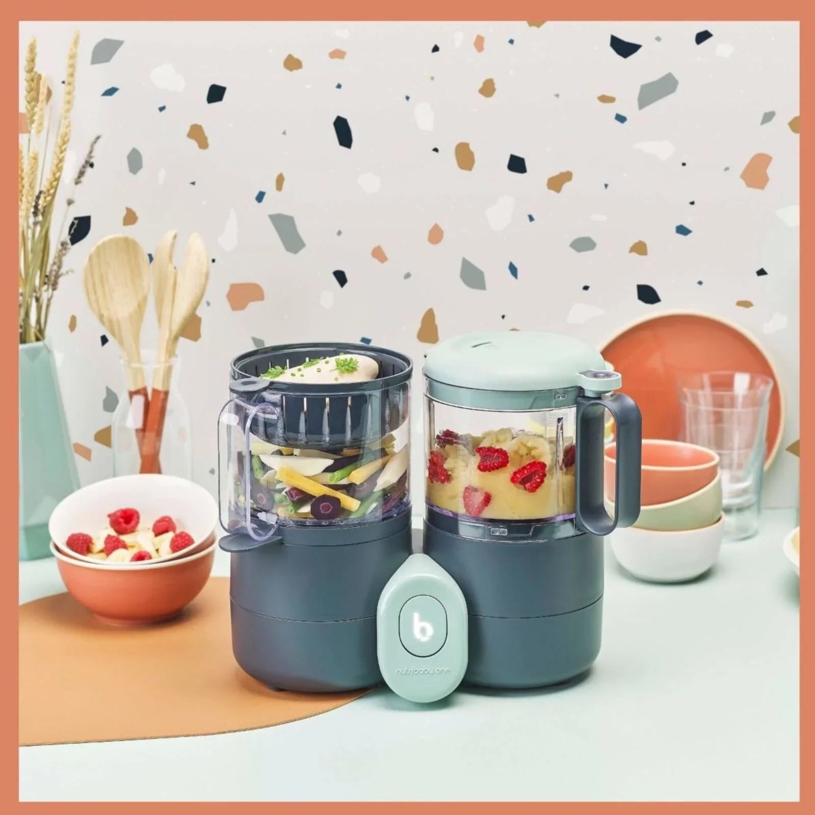 Babymoov Nutribaby One 4 - in - 1 Food Prep Machine - mezetto ebebek ebebek