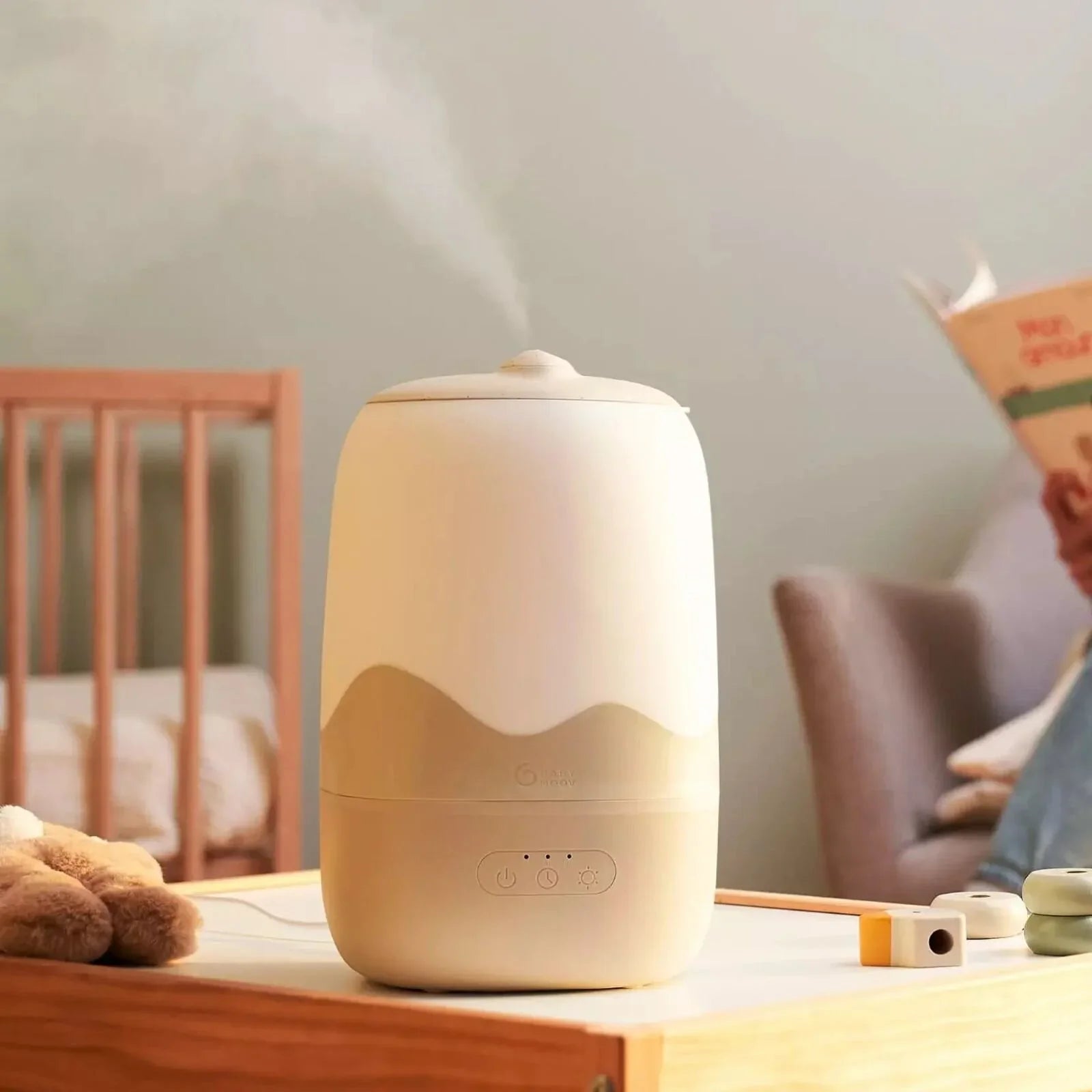 Babymoov Wave Humidifier with Cleaning Brush - mezetto ebebek ebebek
