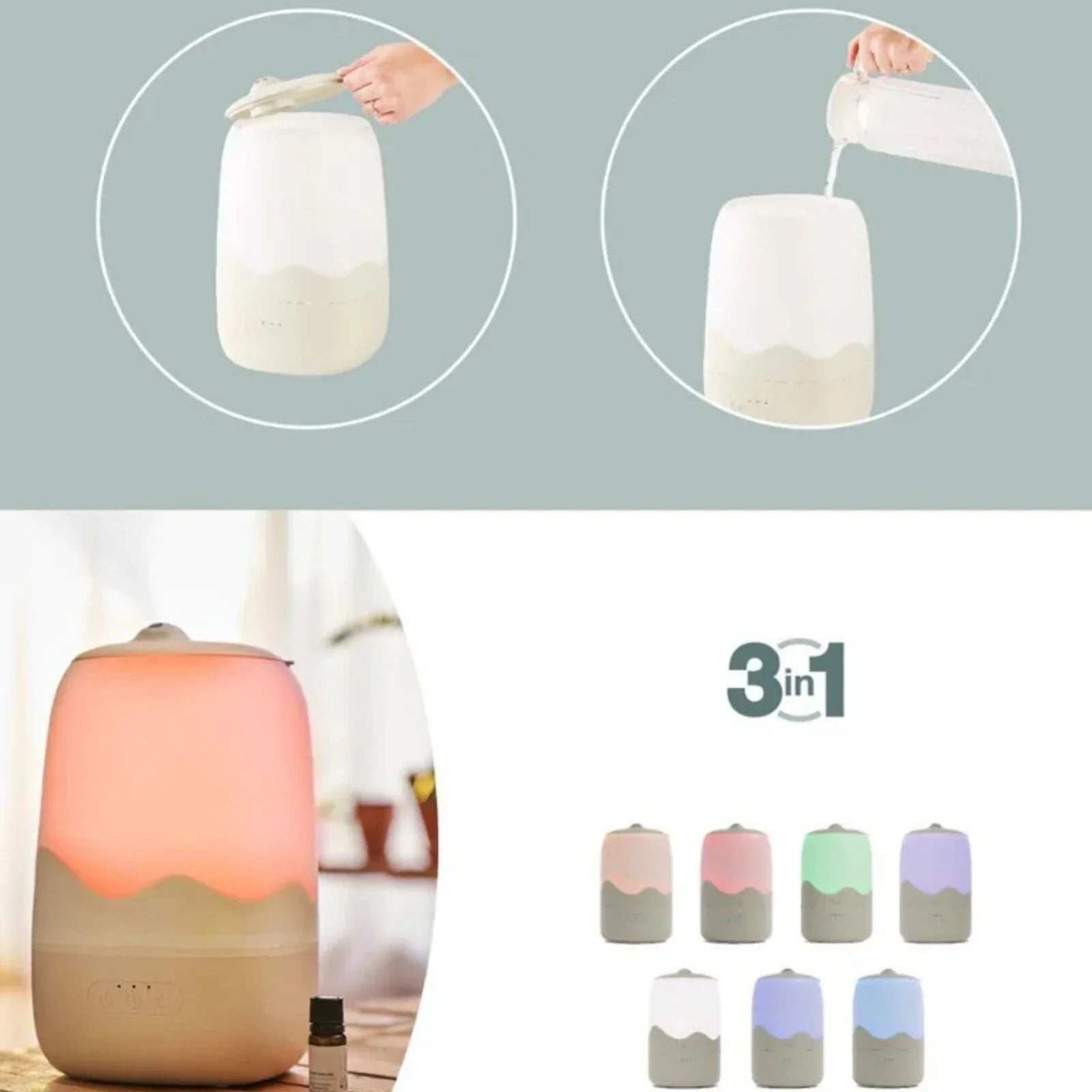 Babymoov Wave Humidifier with Cleaning Brush - mezetto ebebek ebebek