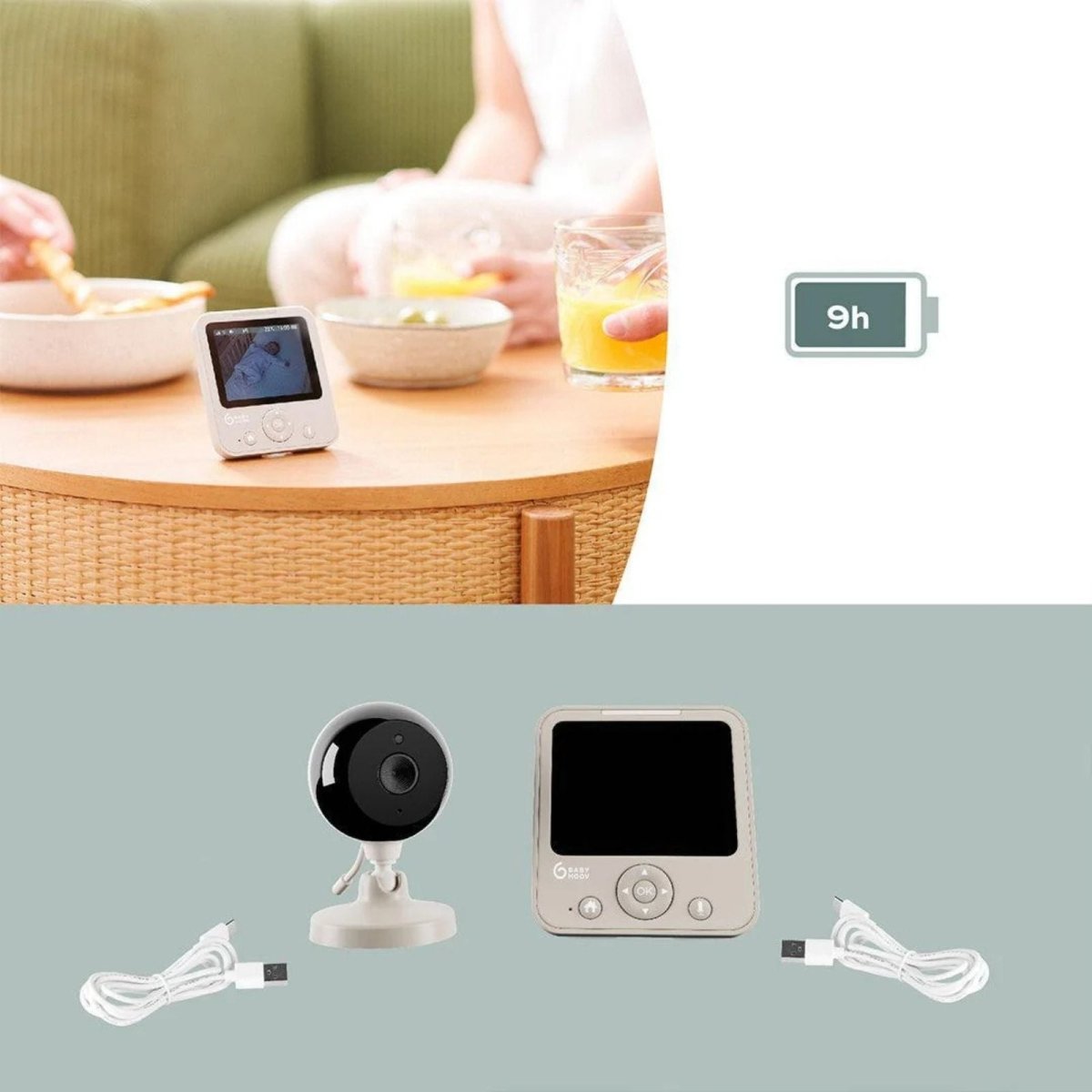 Babymoov Yoo Start Baby Video Monitor - mezetto ebebek ebebek
