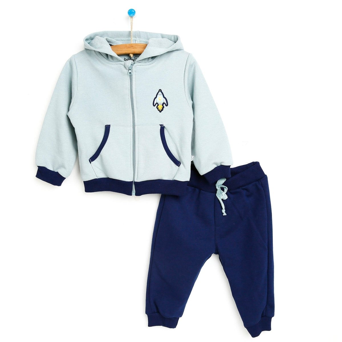 BabyZ Cardigan - Bottom - Blue - mezetto ebebek ebebek