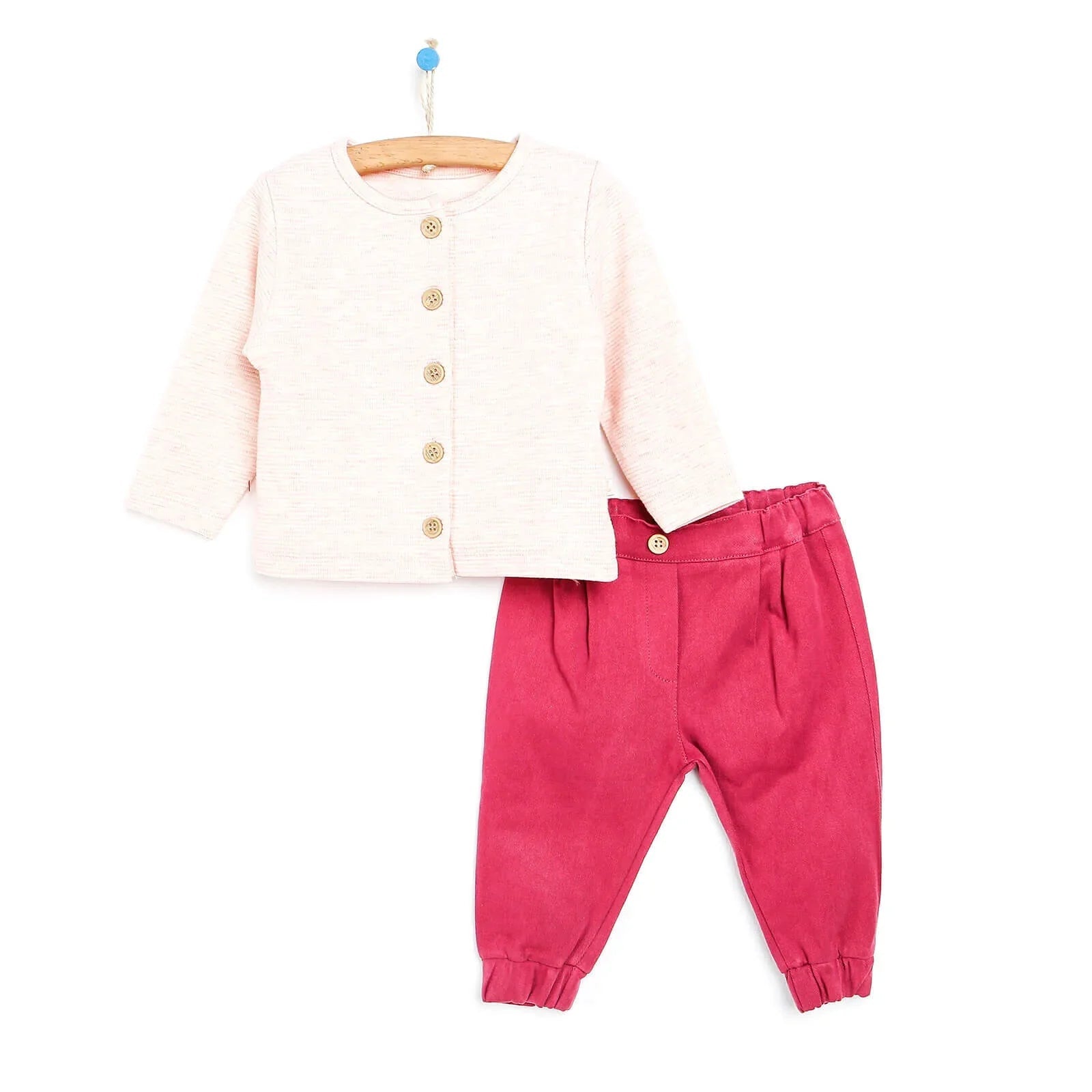 BabyZ Cardigan - Bottom - Damson - mezetto ebebek ebebek