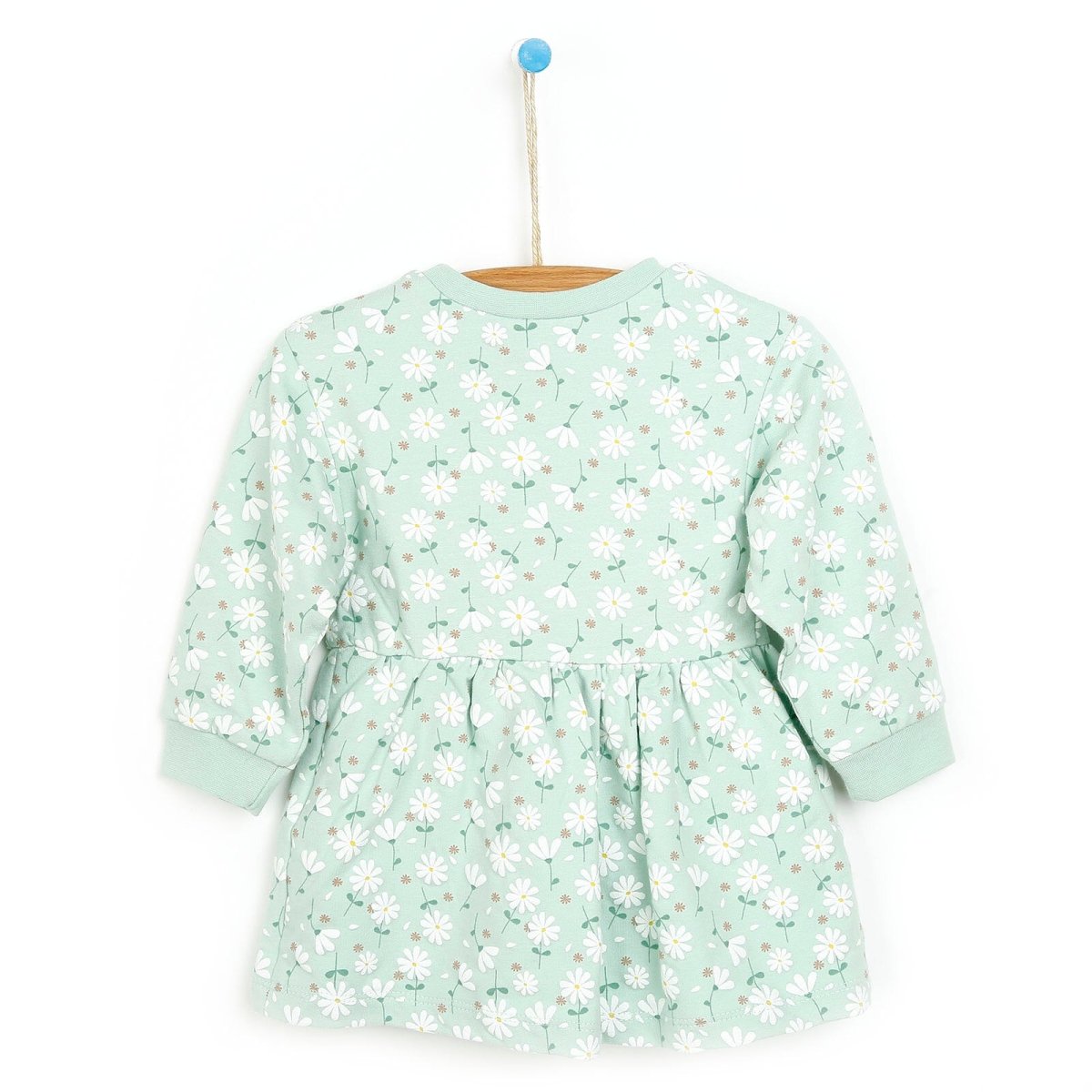 BabyZ Dress - Light Green - mezetto ebebek ebebek