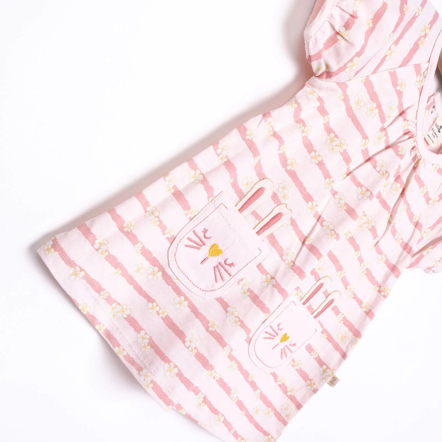 BabyZ Girl Dress - Pink - mezetto ebebek ebebek