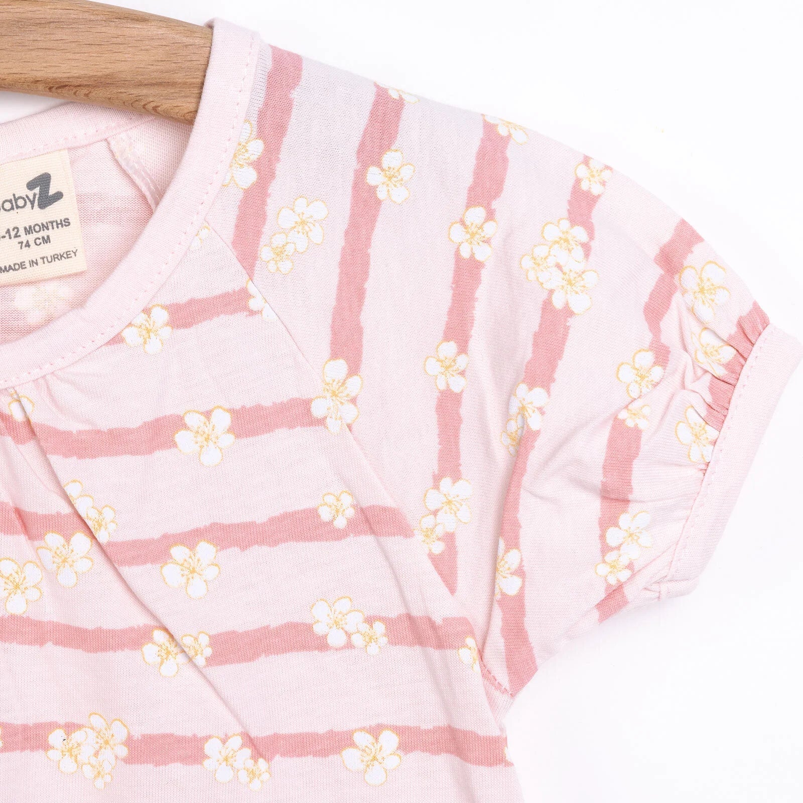 BabyZ Girl Dress - Pink - mezetto ebebek ebebek