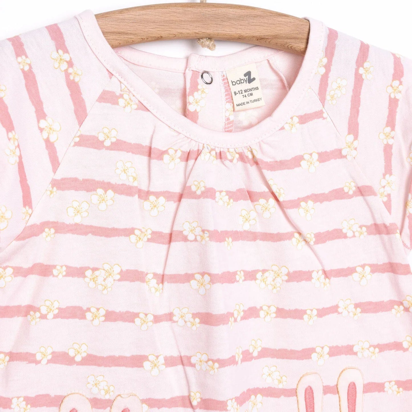 BabyZ Girl Dress - Pink - mezetto ebebek ebebek