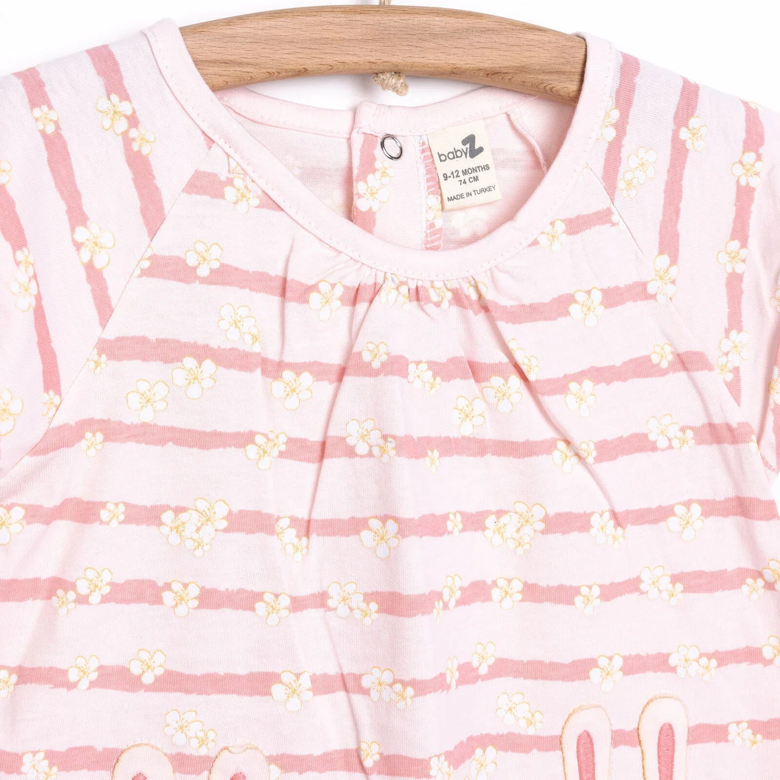 BabyZ Girl Dress - Pink - mezetto ebebek ebebek