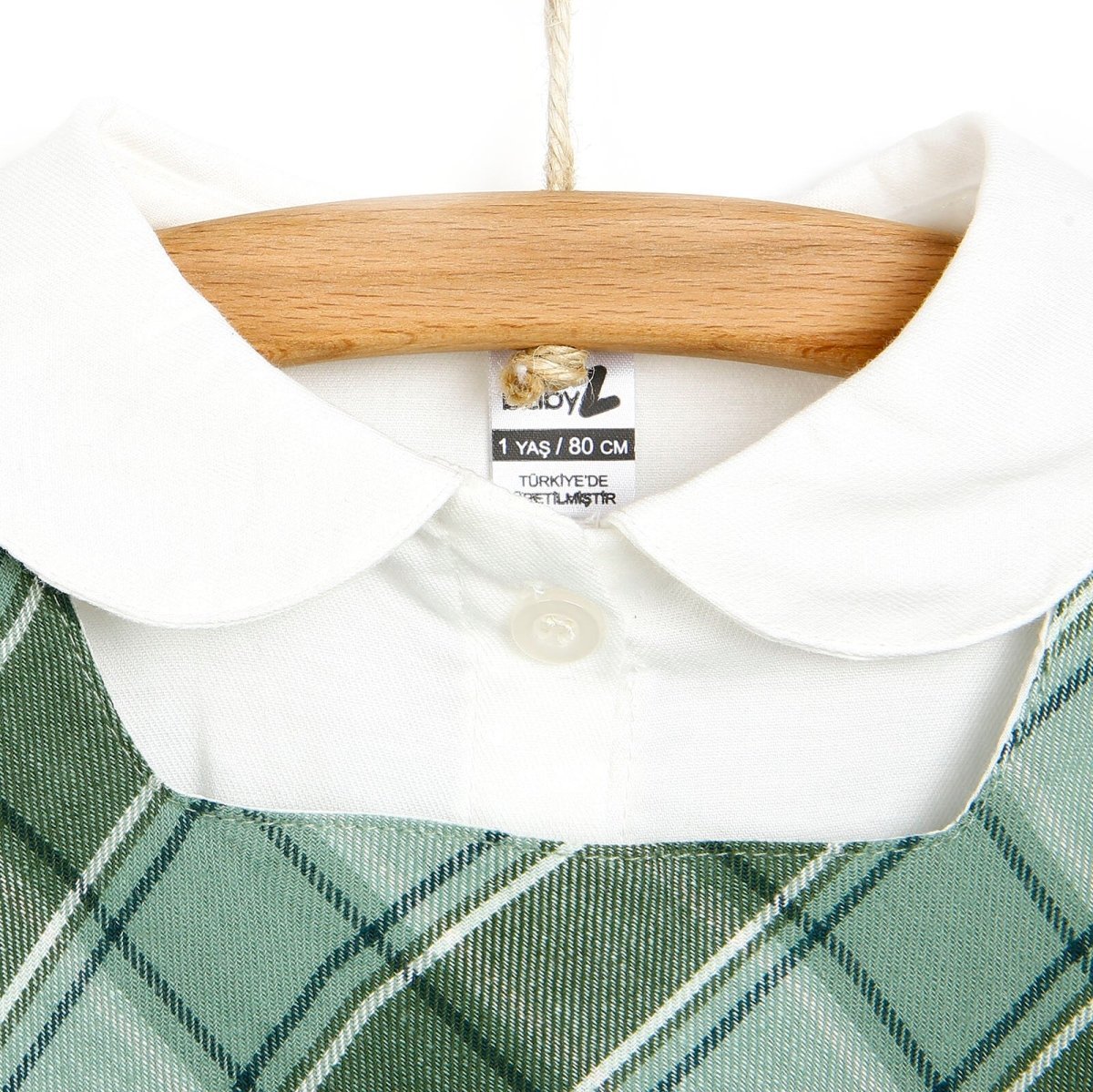 BabyZ Salopette Skirt - Sweatshirt - Light Green - mezetto ebebek ebebek