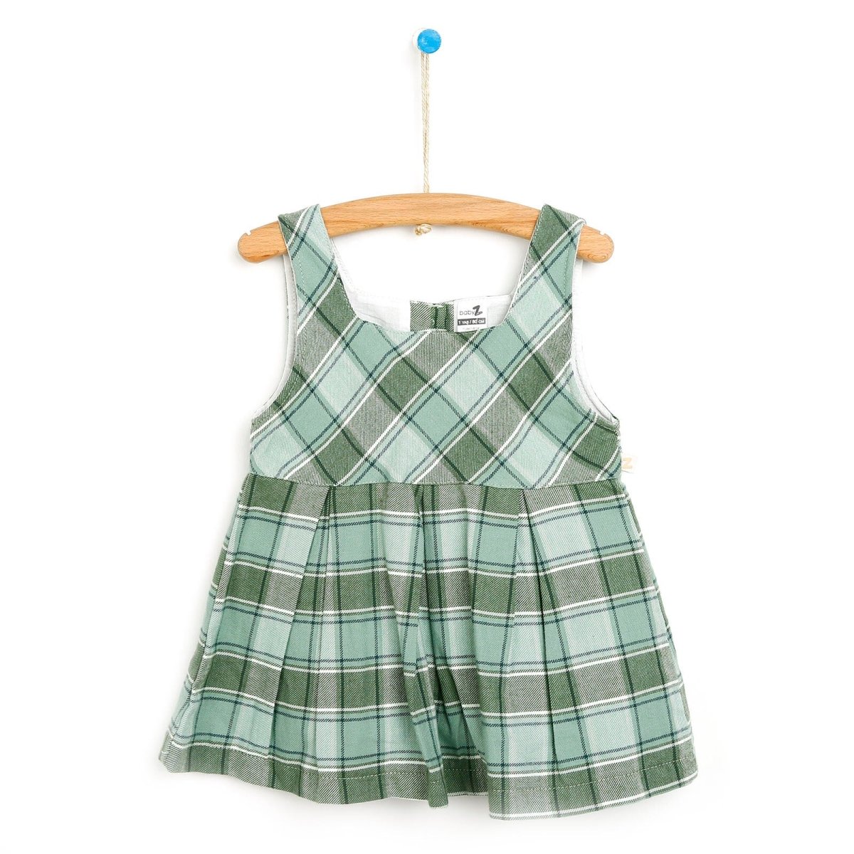 BabyZ Salopette Skirt - Sweatshirt - Light Green - mezetto ebebek ebebek