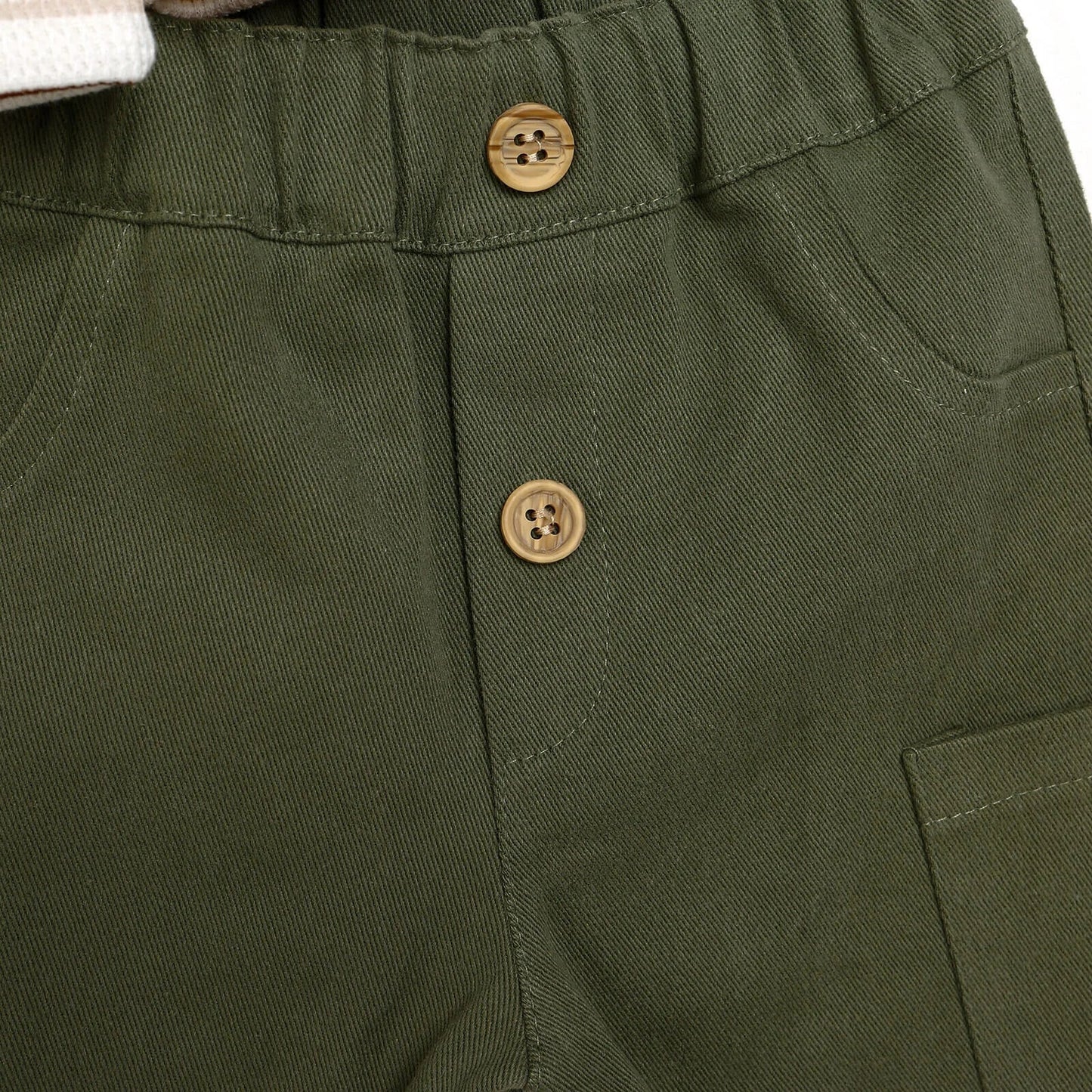 BabyZ Sweatshirt - Footless Bottom - Green - mezetto ebebek ebebek