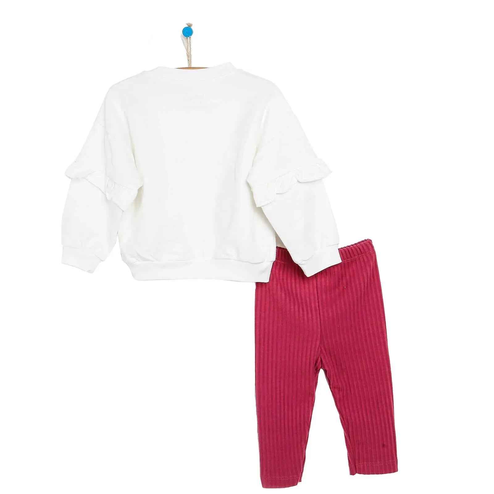 BabyZ Sweatshirt - Leggings - Damson - mezetto ebebek ebebek