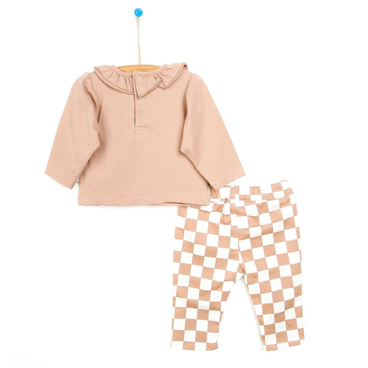 BabyZ Sweatshirt - Pants - Brown - mezetto ebebek ebebek